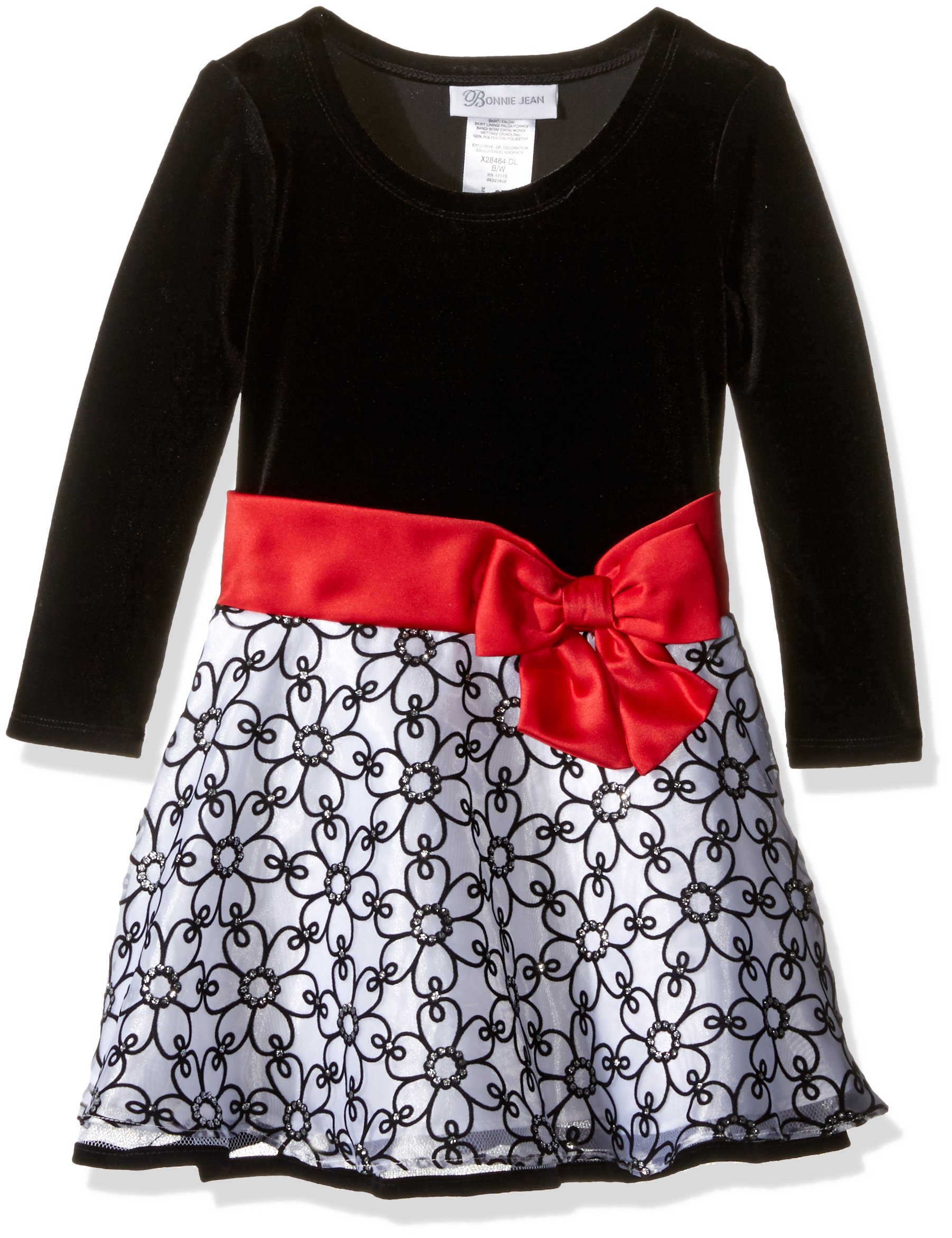Bonnie Jean Girls' Hipster Dresses for Toddlers - Cute & Comfortable Cotton Summer Outfits | Perfect for Playdates, Birthday Parties & Family Photos