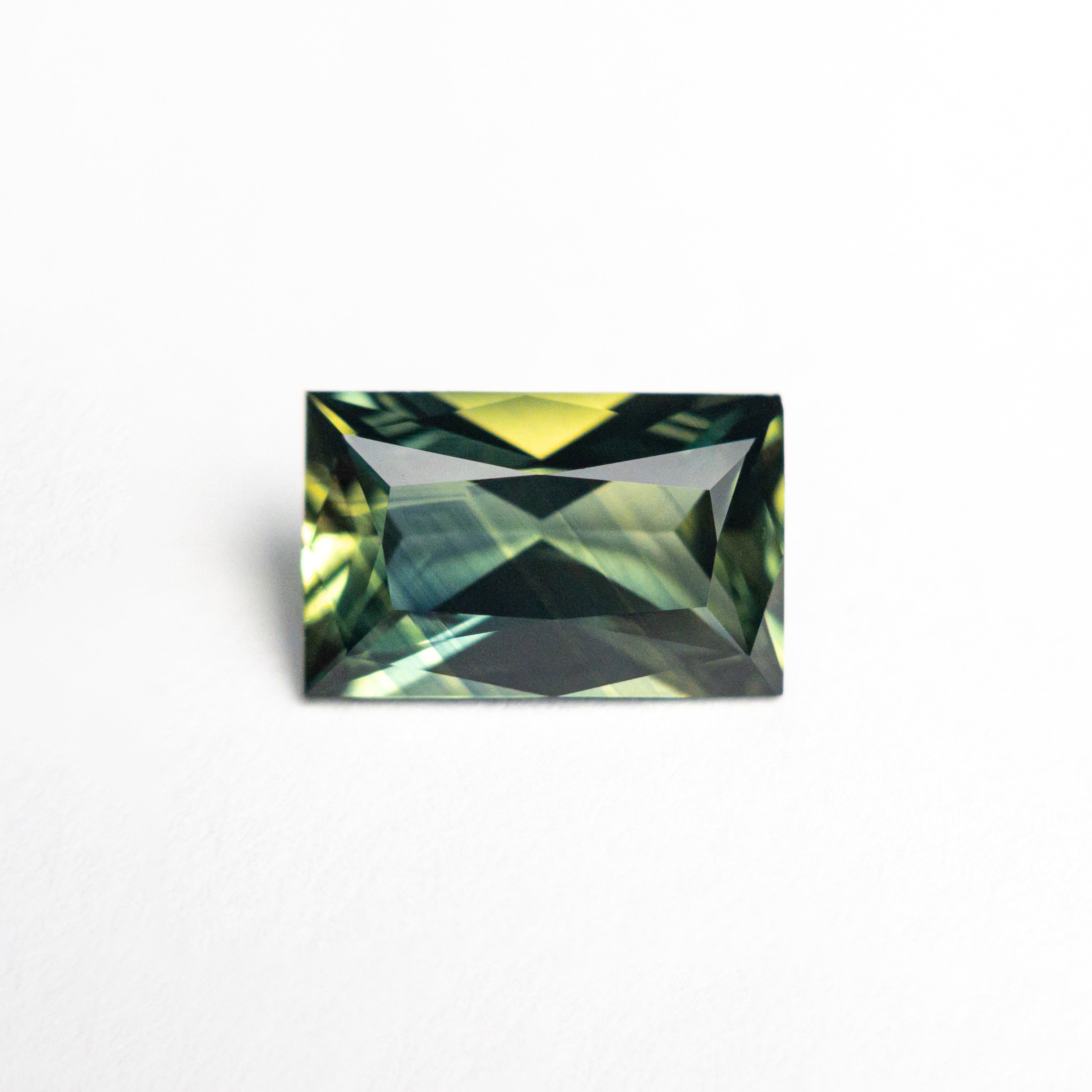 2.14ct Natural Blue Sapphire Gemstone - 9.12x5.81x4.06mm Rectangle Brilliant Cut for Engagement Rings & Fine Jewelry Making