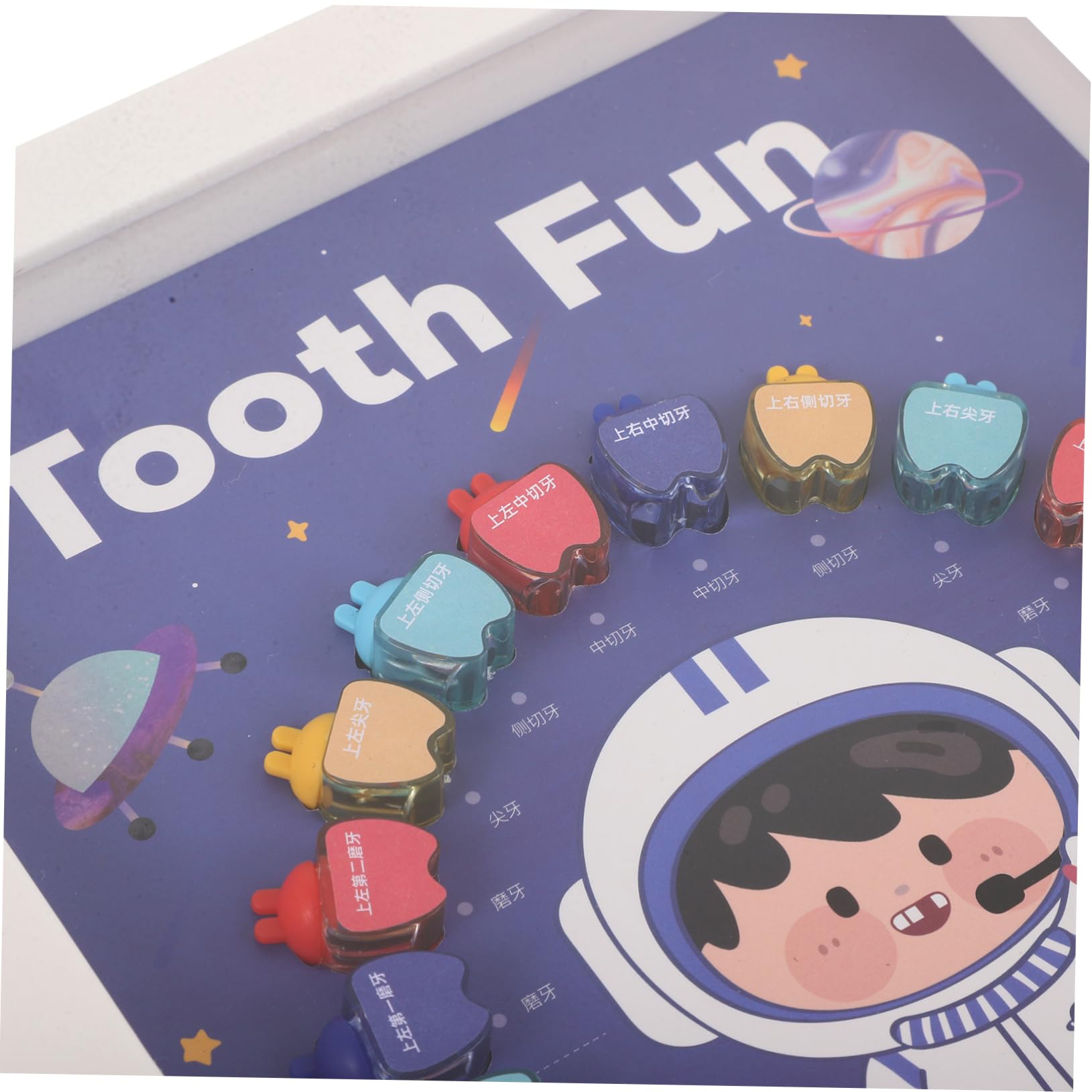Toyvian Kids Tooth Keepsake Box - Durable Plastic Baby Teeth Organizer for First Lost Tooth & Milestone Memories | Perfect for Baby Showers, First Tooth Gifts & Memory Preservation