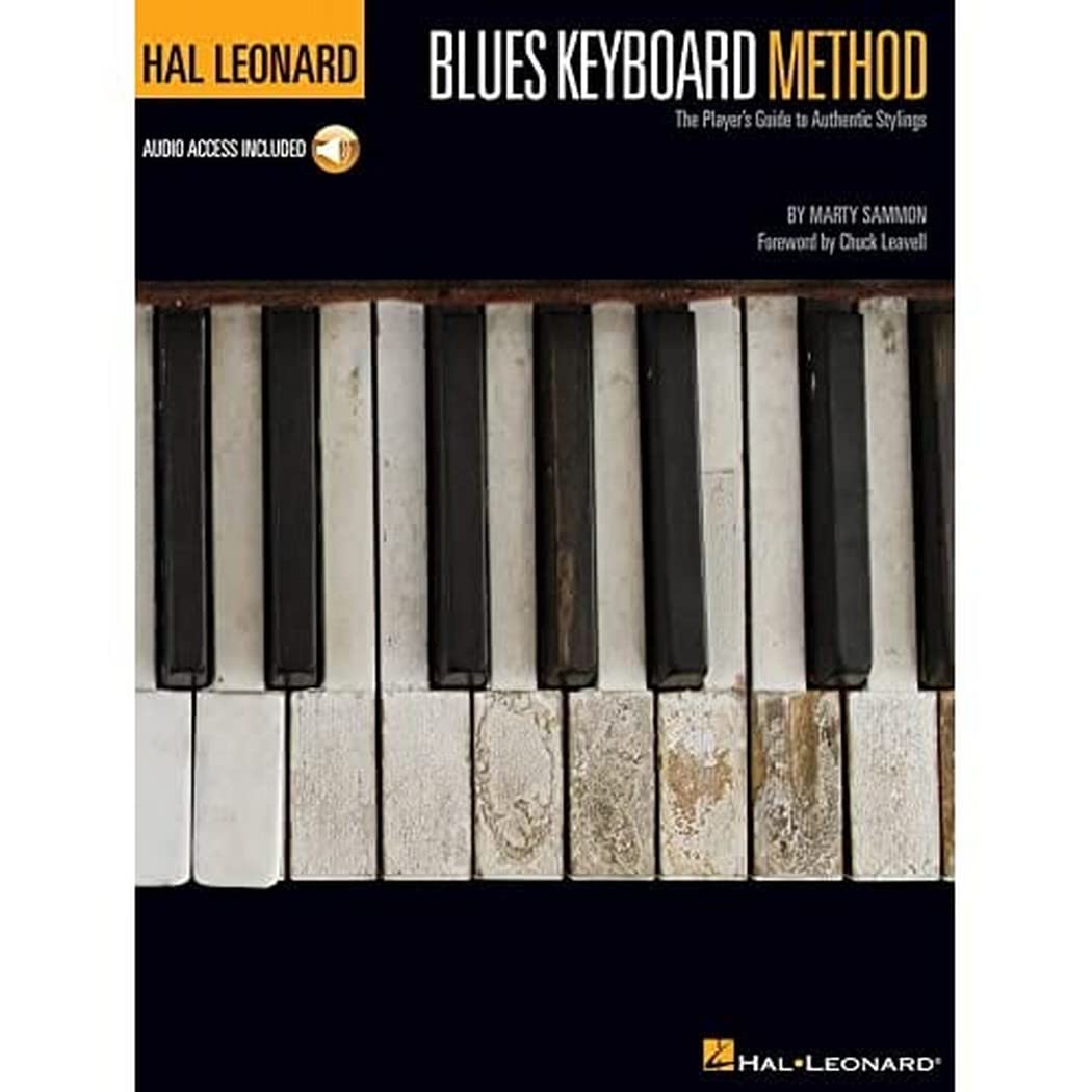 Hal Leonard Blues Keyboard Method Book with Online Audio - Learn Blues Piano Techniques | Foreword by Chuck Leavell | Perfect for Beginners & Intermediate Players