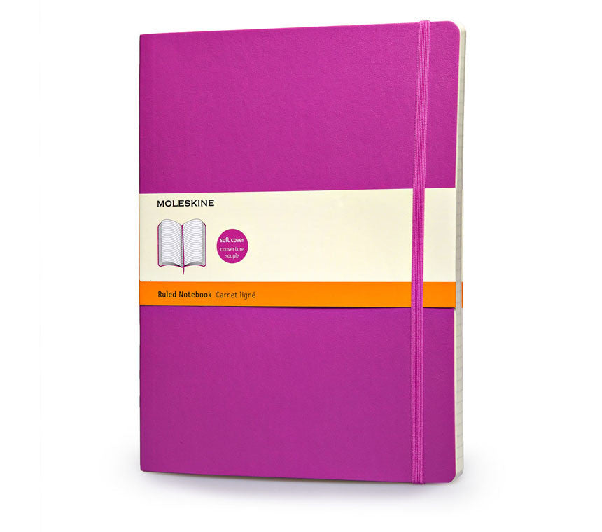 Premium Moleskine Colored Ruled Notebook - Extra Large Soft Cover Journal for Writing, Sketching & Note Taking - Perfect for Students, Artists & Professionals