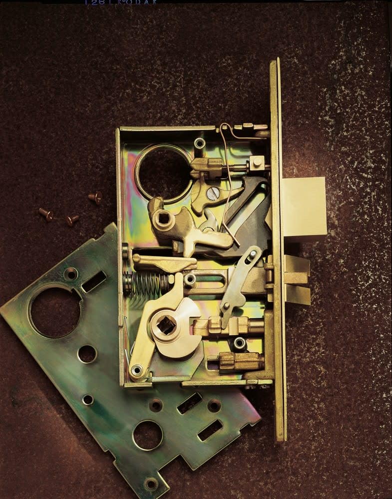 Baldwin 8530.L Small Case Mortise Lock - Left Handed, Oil Rubbed Bronze Finish - Perfect for Estate Doors, Interior/Exterior Home Security