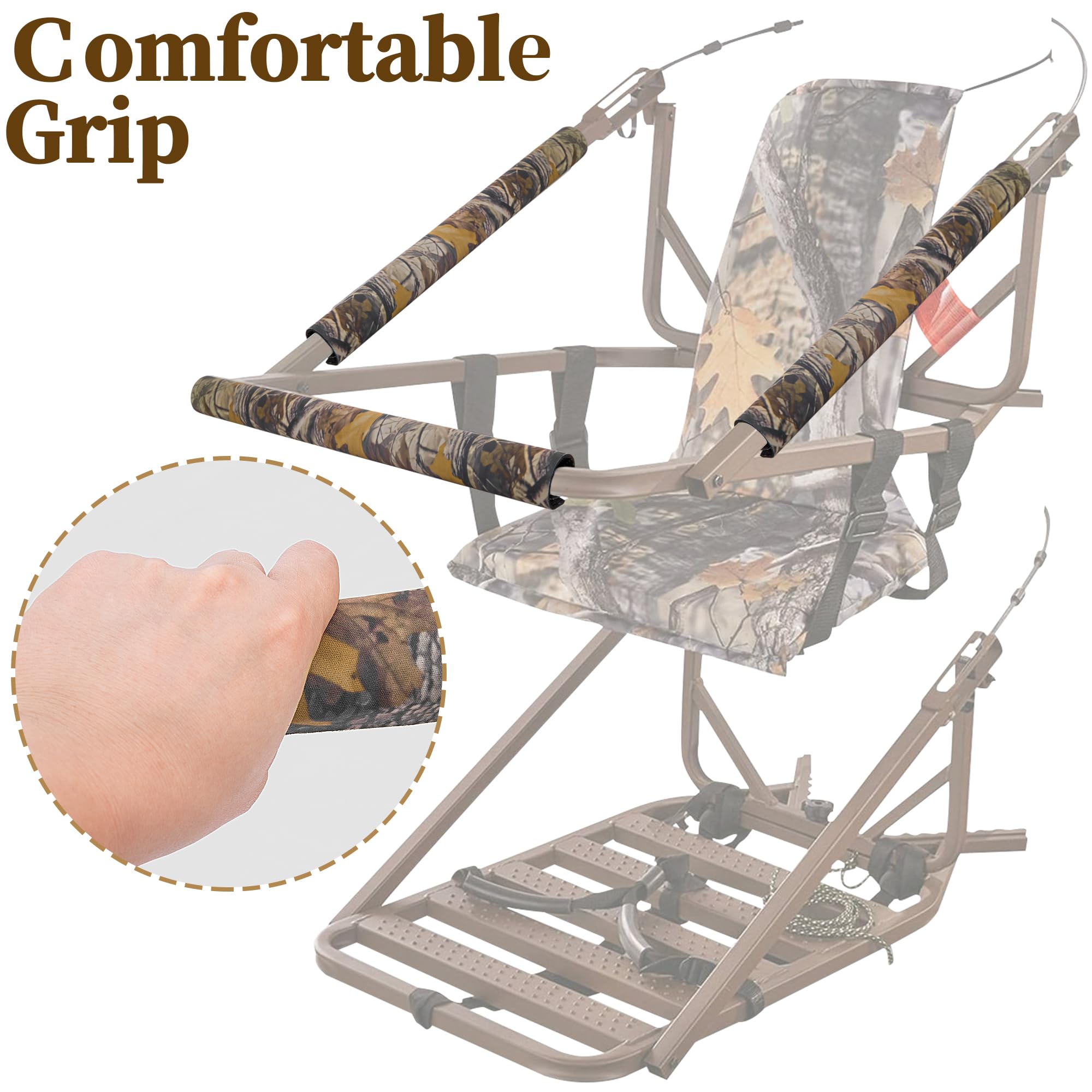 Adnee Tree Stand Rail Pads - 19.6