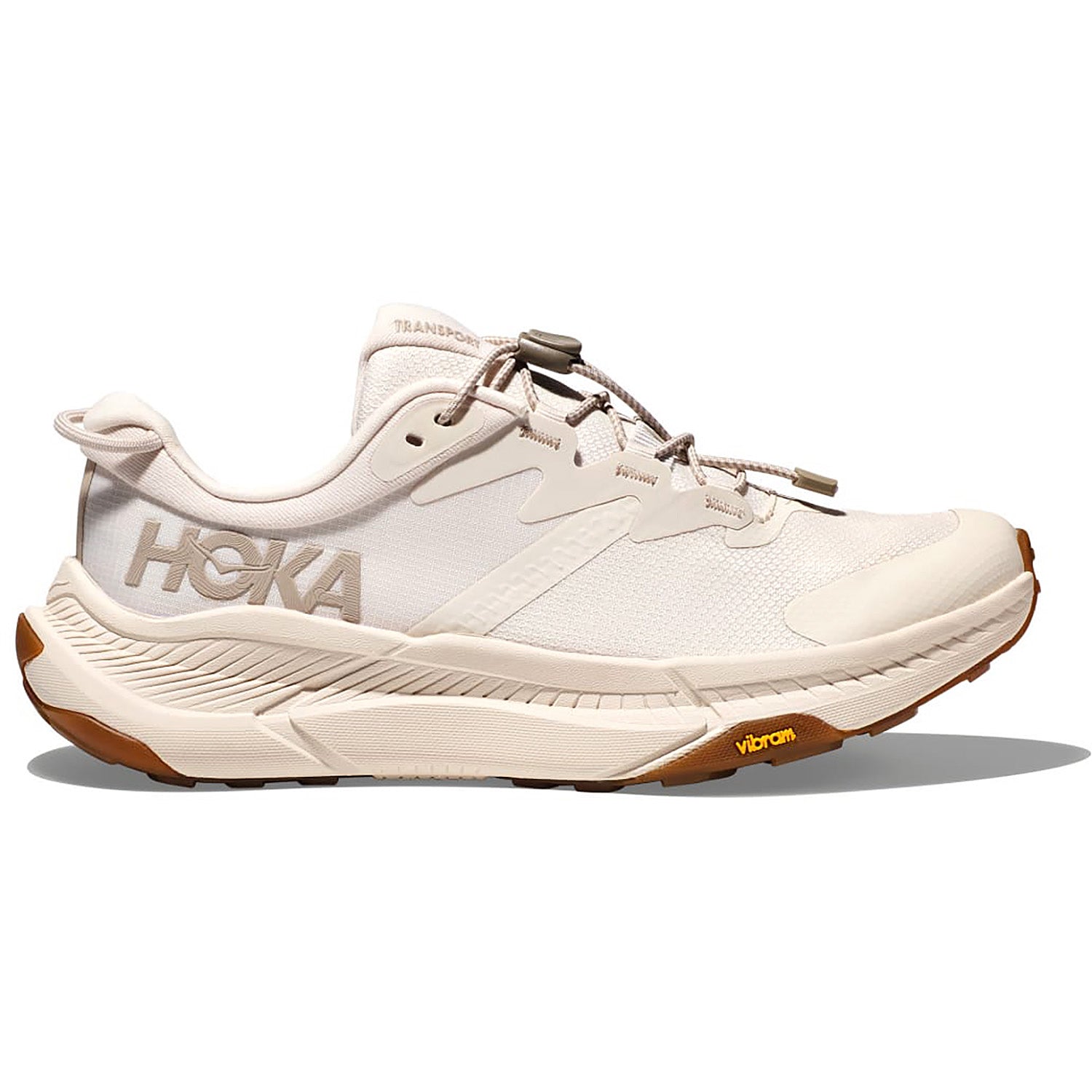 Hoka One One Transport EGGNOG Women's Sneakers - Lightweight Comfortable Running Shoes for Walking, Jogging & Gym Workouts