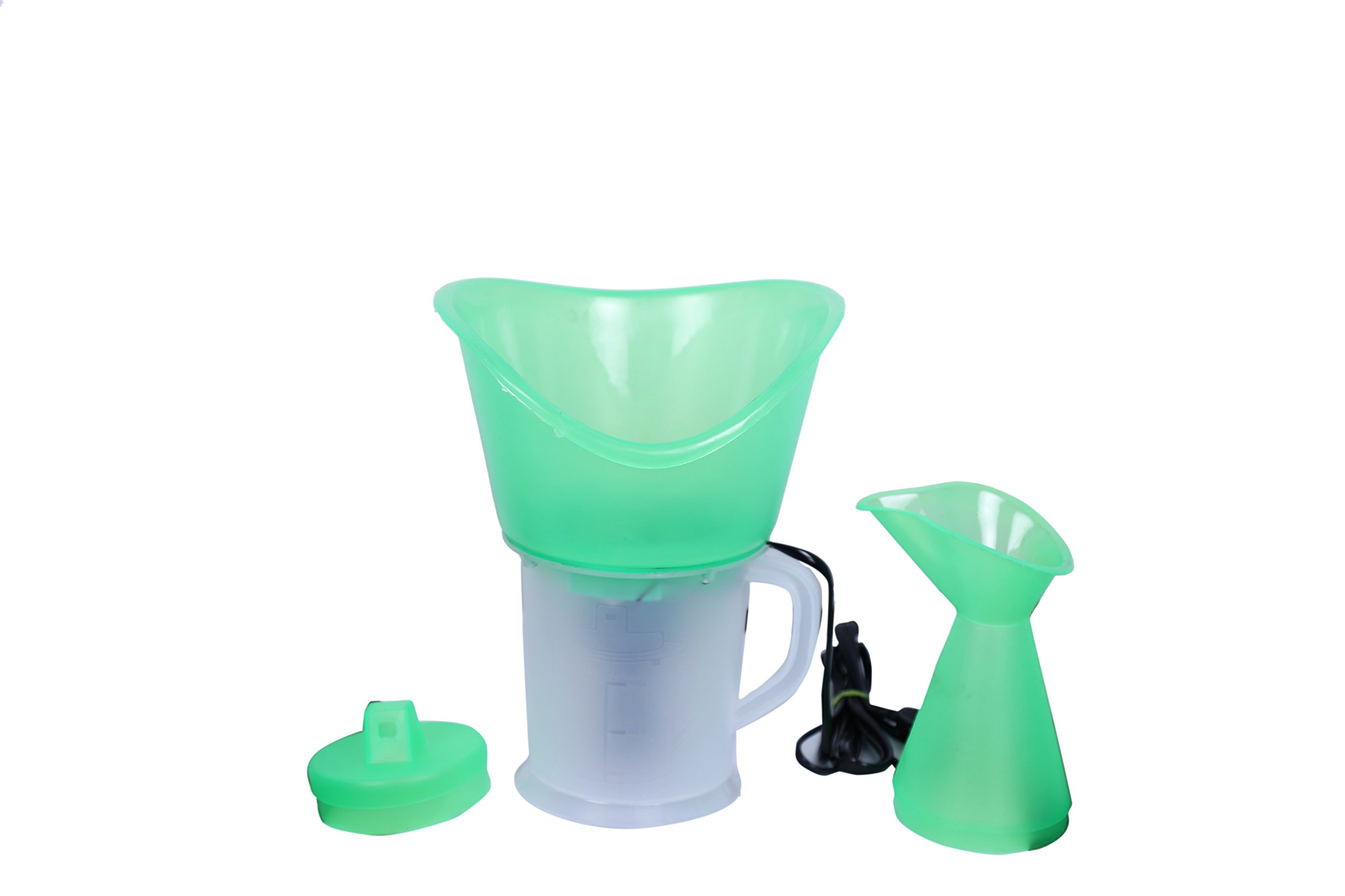 Kds Surgical 3-in-1 Steamer & Vaporizer with Nasal Inhaler & Facial Sauna - Green | Portable Steam Therapy for Cold Relief, Sinus Congestion & Skincare at Home