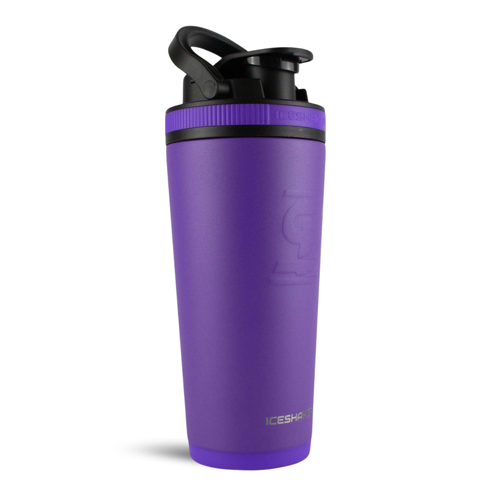 26oz Ice Shaker Matte Series - Leak Proof Protein Shaker Bottle for Gym, Workout & Travel | BPA Free Fitness Water Bottle with Mixing Ball & Storage Lid
