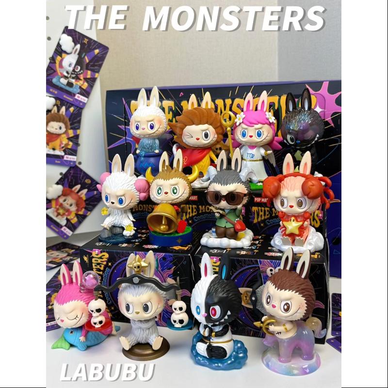 Labubu The Monsters Constellation Series Complete Set - Limited Edition Collectible Figures for Display & Gift Giving - Perfect for Home Decor, Office Display, and Anime Fans Collection