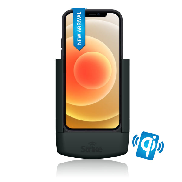 iPhone 12 & 12 Pro Wireless Charging Car Mount Holder - Compatible with Apple Cases & DIY Installation - Perfect for Hands-Free Driving & Safe Charging on the Go