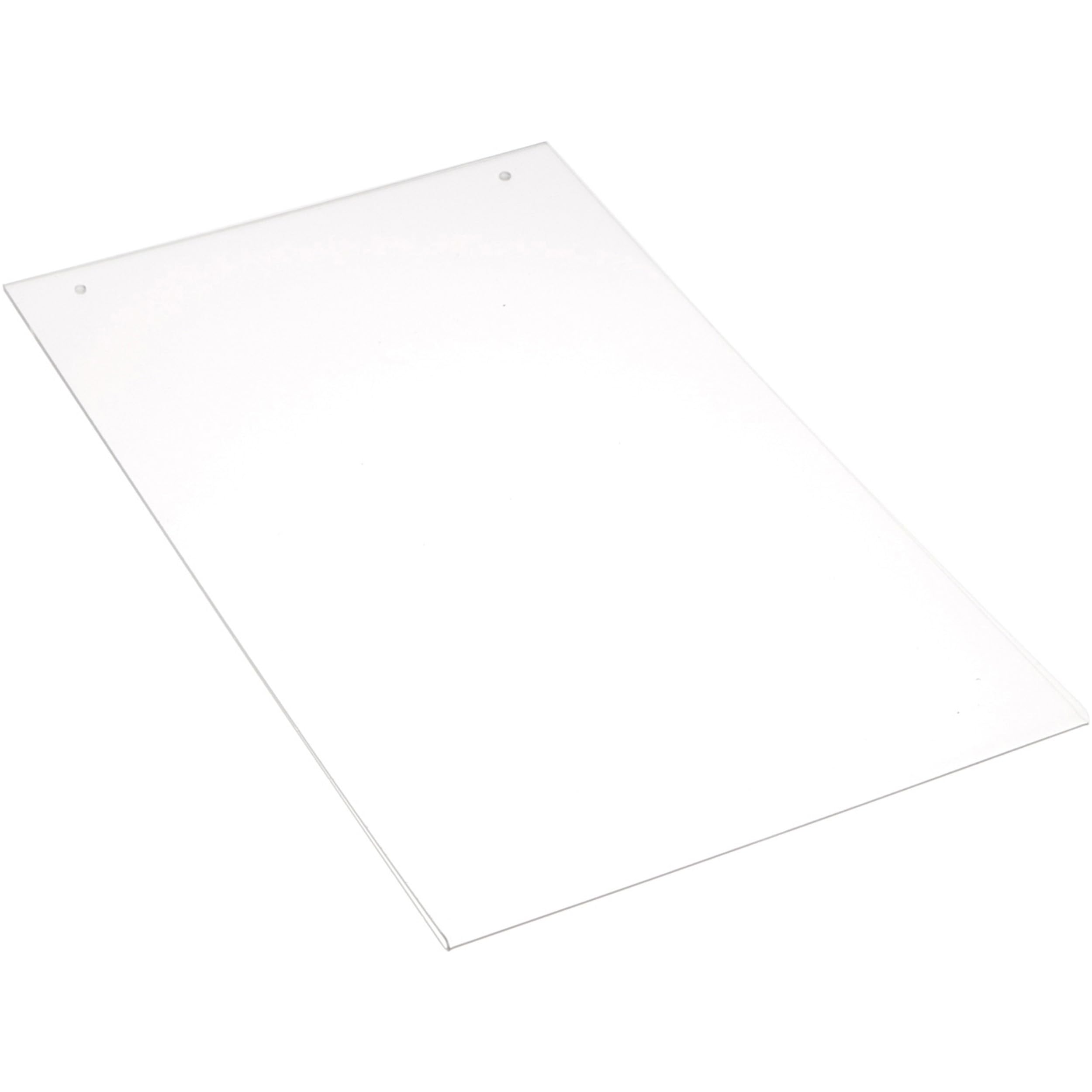 Plymor Clear Acrylic Wall Mount Sign Holder - 14