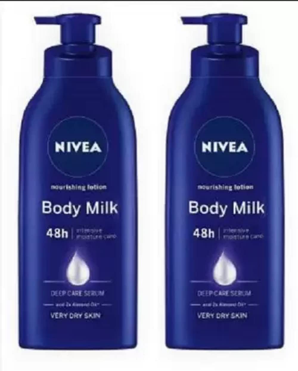 NIVEA Nourishing Body Lotion for Very Dry Skin with 2x Almond Oil, 40.5 fl oz - Hydrating Moisturizer for Men & Women | Perfect for Daily Skincare Routine & Winter Dryness Relief