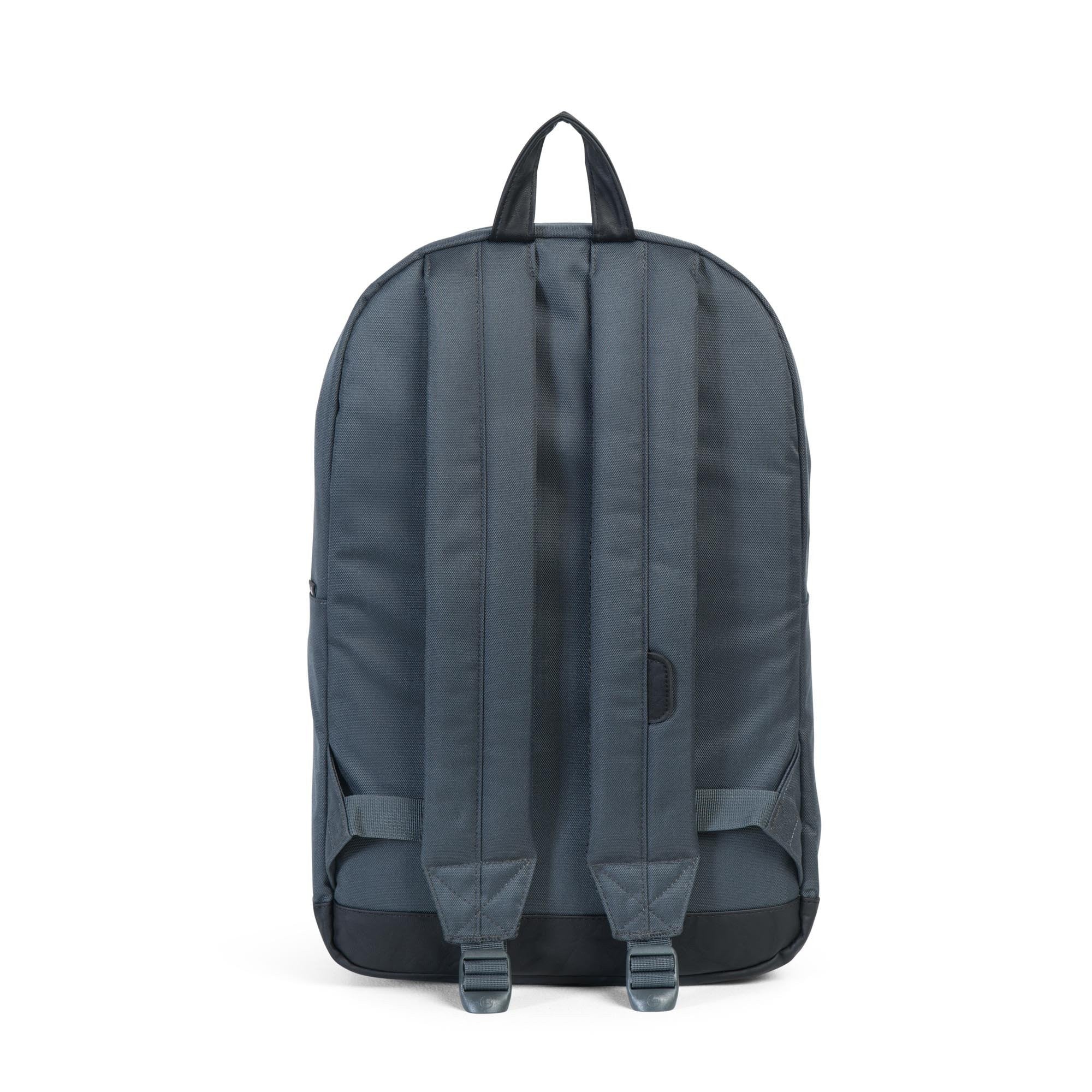 Herschel Pop Quiz Backpack - Dark Shadow/Black - Stylish Laptop Backpack for School, College & Travel - Durable & Water-Resistant