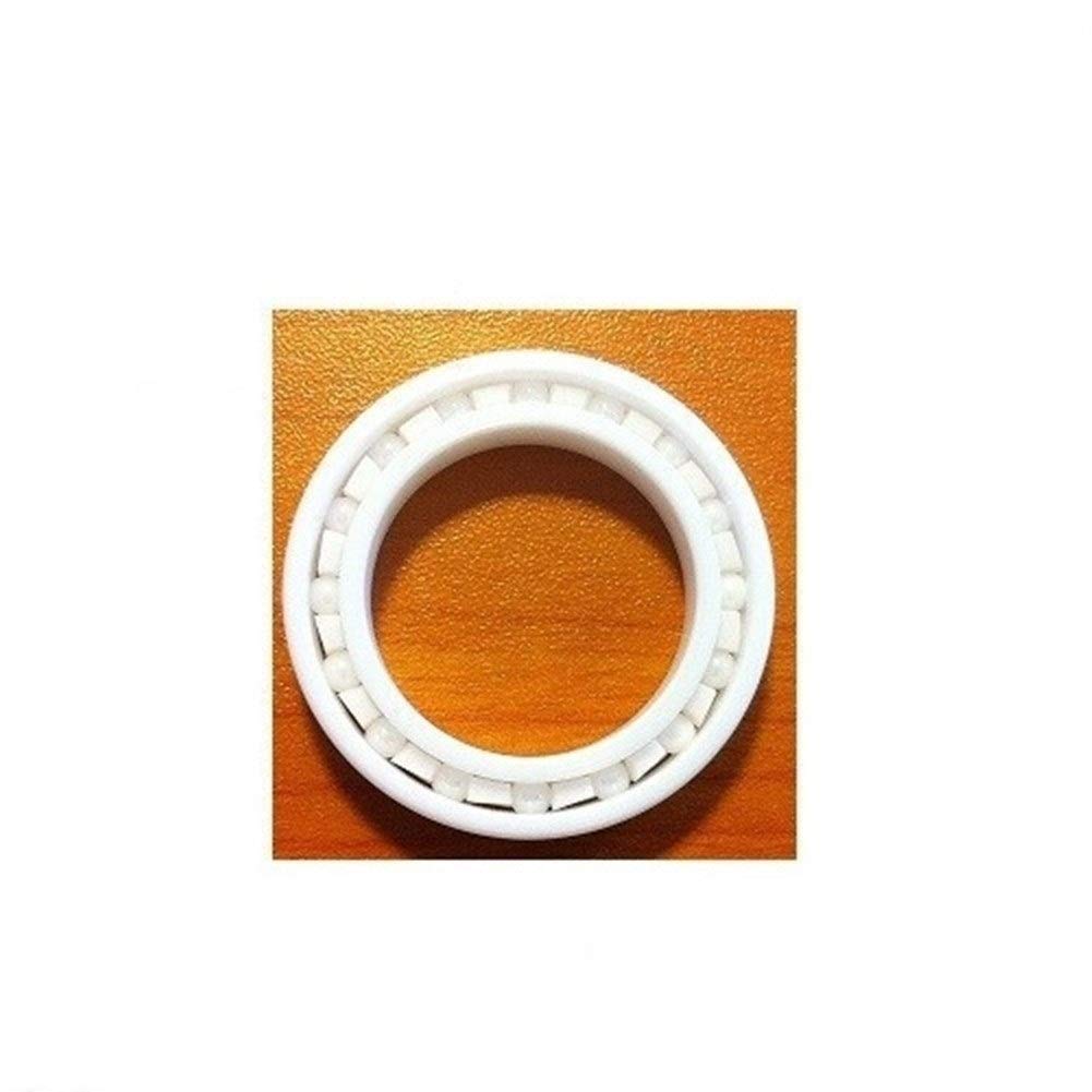 6811CE ZrO2 Full Ceramic Bearing - 55x72x9mm All Zirconia Ceramic Ball Bearing (1PC) - High Speed, Corrosion Resistant for Industrial Machinery, Medical Equipment & Food Processing