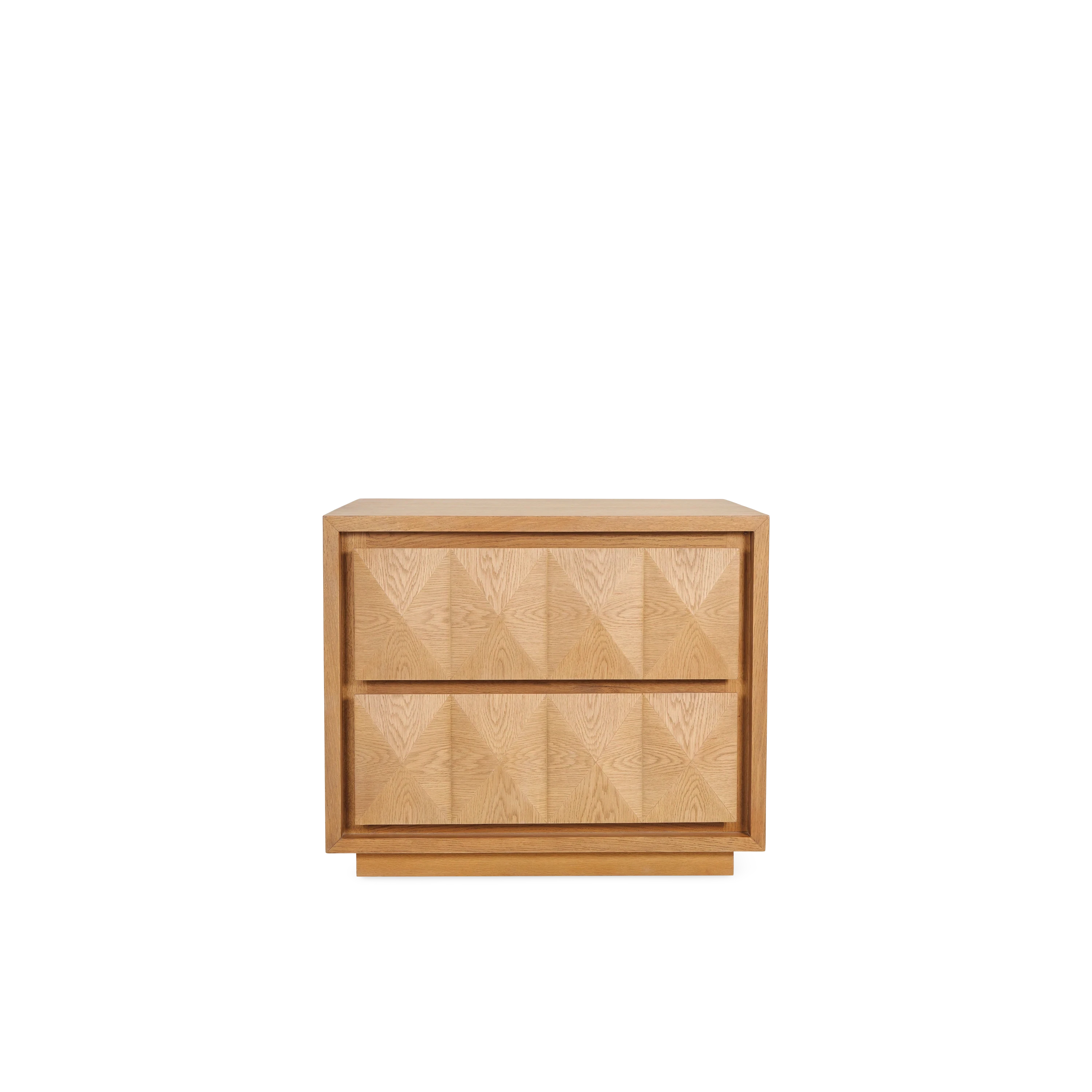 Bruges Nightstand - Modern Bedside Table with Storage Drawer for Bedroom, Living Room & Guest Room | Stylish & Functional Furniture