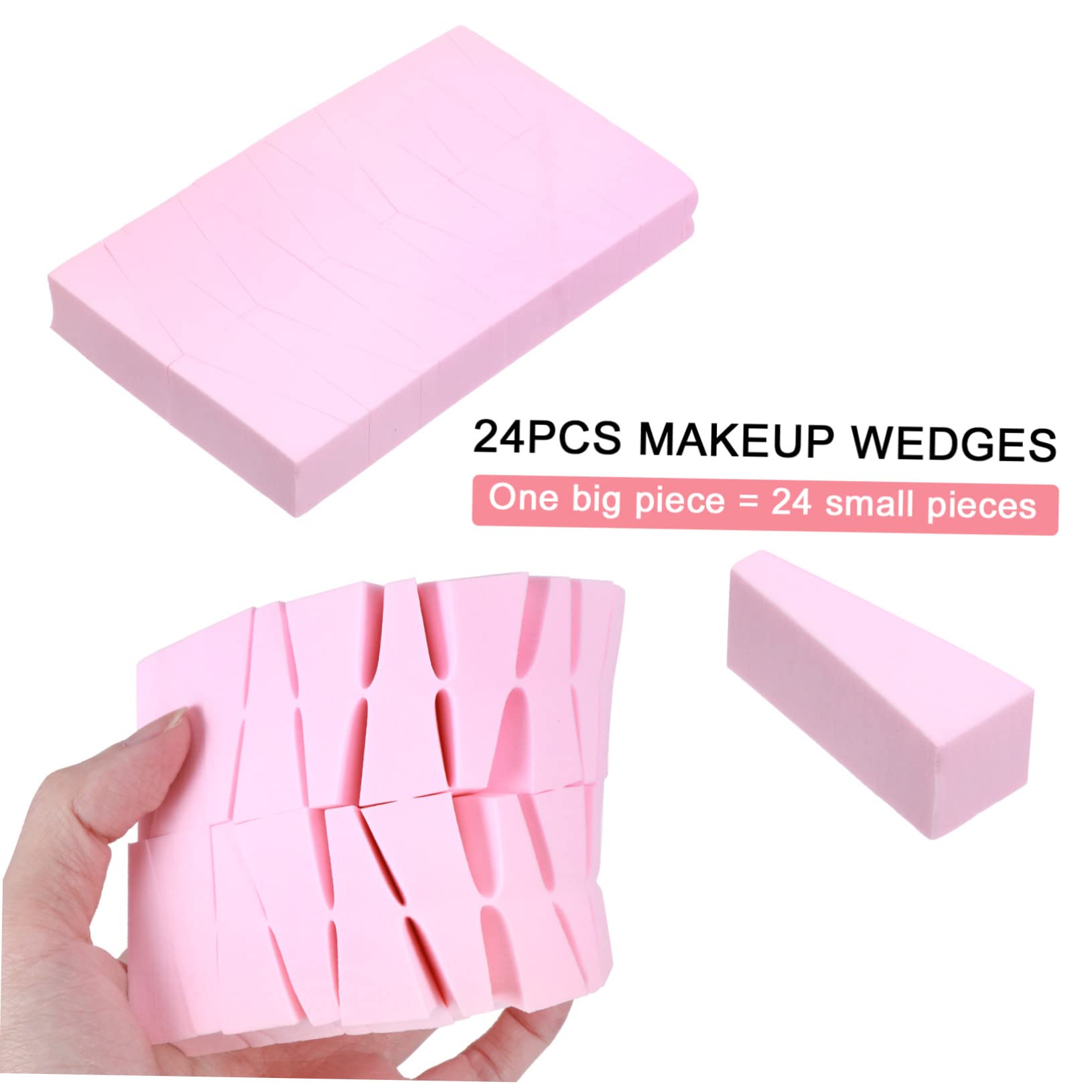 Minkissy 216 Pcs Makeup Sponge Set - Foundation Blending Sponges, Powder Puffs & Beauty Wedges for Cream, Concealer & Liquid Makeup | Professional Cosmetic Tools for Flawless Makeup Application at Home or Salon
