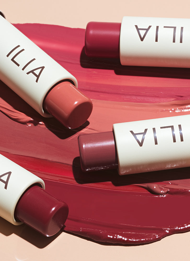 ILIA Beauty Balmy Tint Hydrating Lip Balm - Moisturizing & Tinted Lip Care for Dry Lips | Perfect for Daily Wear, Makeup Looks & On-The-Go Hydration