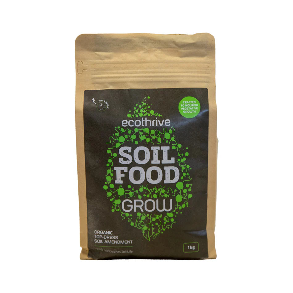 Ecothrive Soil Food - Organic Soil Amendment for Healthy Plants | Boost Growth & Nutrient Uptake for Indoor/Outdoor Gardens