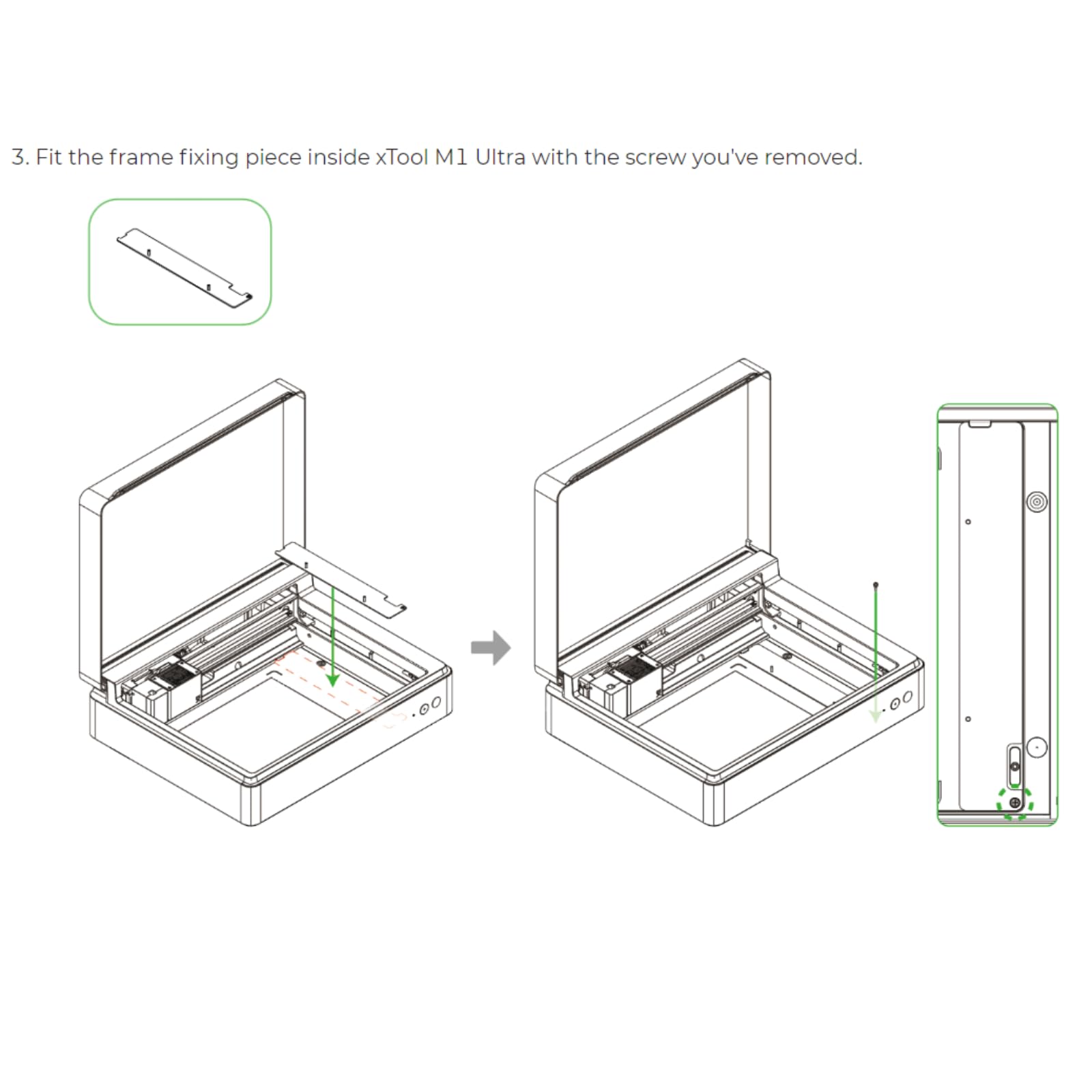 xTool Frame Fixing Piece Screen Printer Basic Kit - Compatible with M1 Ultra Series, Upgrade to Multicolor Overprinting | Perfect for DIY T-Shirt Printing, Custom Apparel, and Home Craft Projects