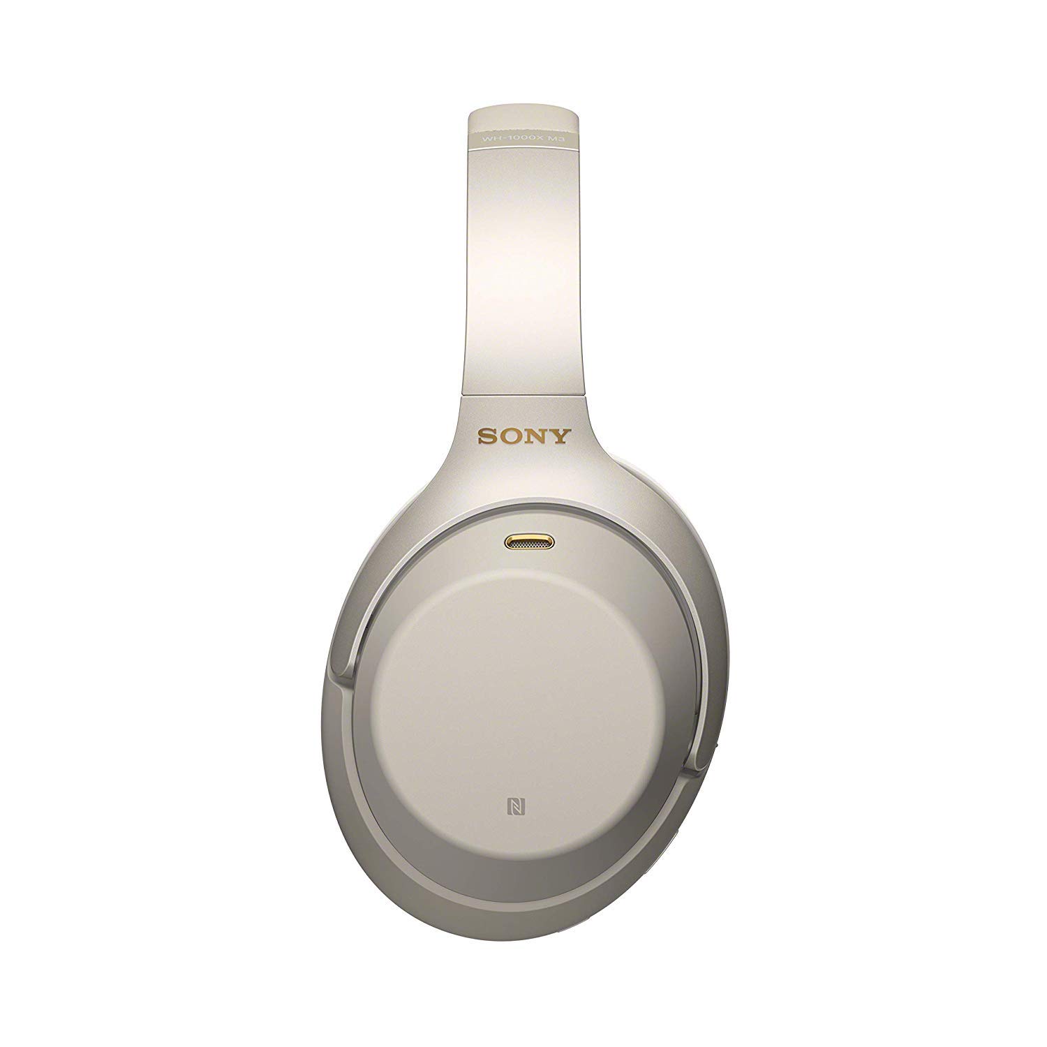 Sony WH-1000XM3 Wireless Bluetooth Noise Cancelling Over-Ear Headphones with Mic - Silver (Renewed) | Premium Sound for Travel, Work & Music Lovers
