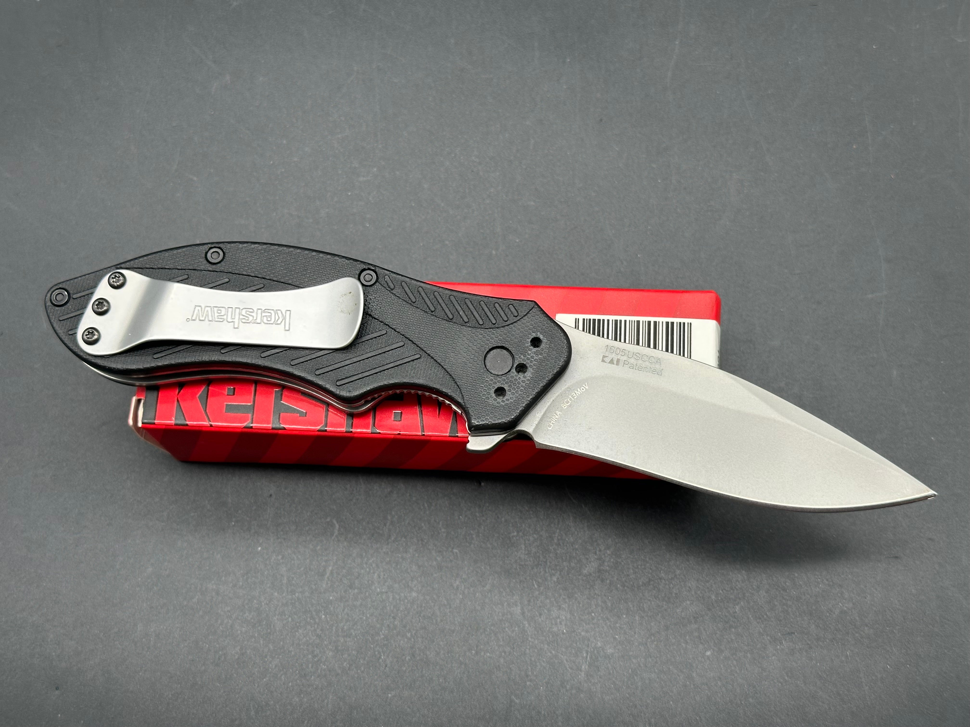 Kershaw Clash Folding Pocket Knife - Premium USCCA Member Edition | EDC, Outdoor Camping & Survival Gear