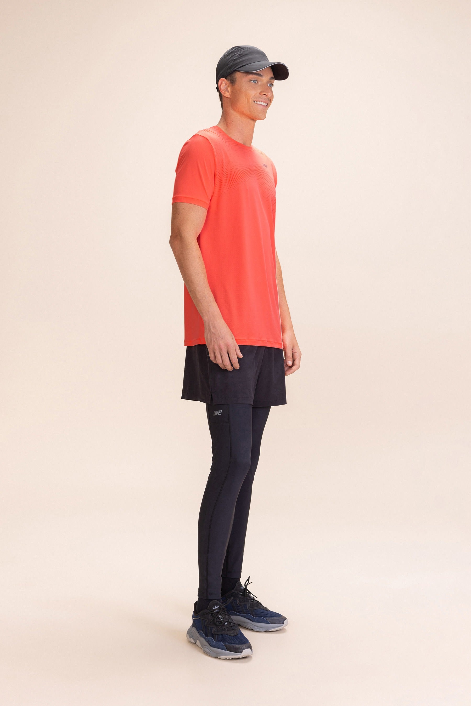 Comfortable Outline Men's T-Shirt - Soft Cotton Casual Tee for Everyday Wear | Perfect for Workouts, Lounging & Street Style