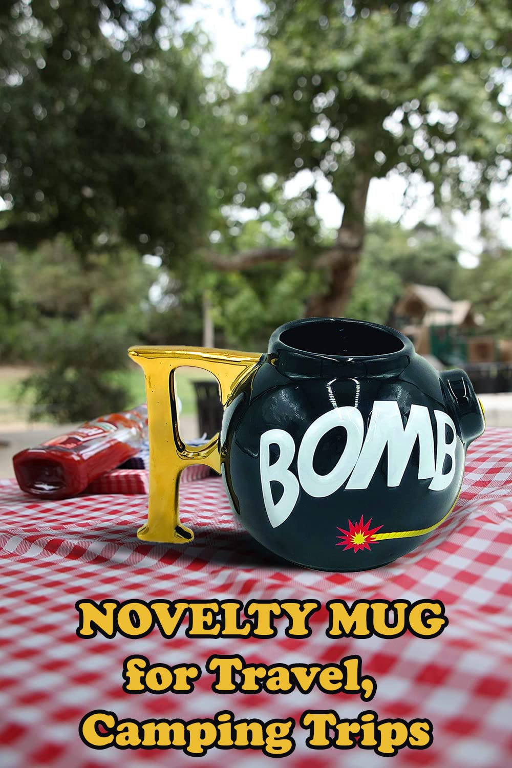 Caliber Gourmet Ceramic Large Coffee Mug - 16 Oz Insulated Travel Mug for Tea & Coffee, Fits K-Cup Coffee Makers - Perfect for Camping, Outdoor Adventures & Gun Enthusiasts - Ideal for Home, Office & Gifts