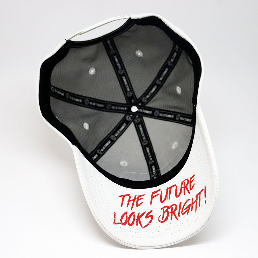 Future Looks Bright 45 47 Inauguration White Snapback Hat - Stylish Political Statement Cap for Inauguration Events & Patriotic Outfits