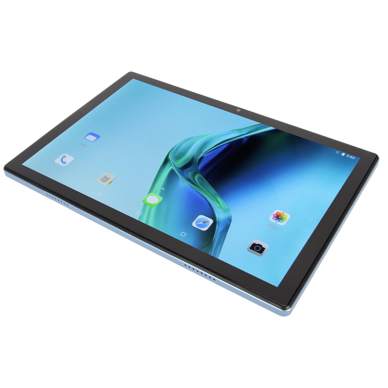 DAUZ 10.1 Inch Android Tablet with 8800mAh Long Battery Life, Octa Core Processor & 4G LTE Connectivity - Portable Work Tablet for Business, Travel & Entertainment (Blue)