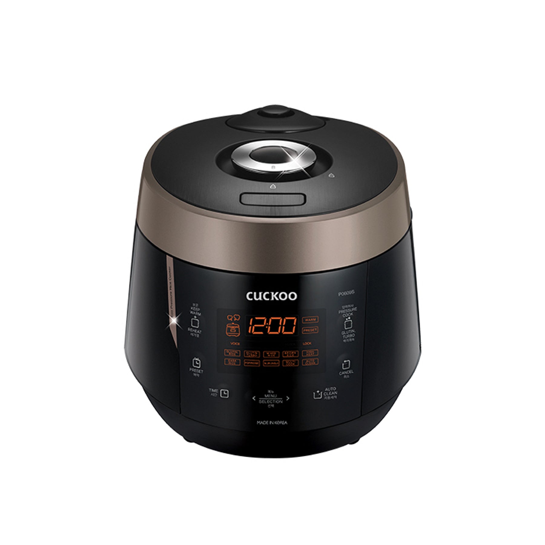 6 Cup HP Pressure Rice Cooker (CRP P0609S) - Fast & Even Cooking, Perfect for Rice, Grains & Stews - Ideal for Home, Dorm & Small Kitchens