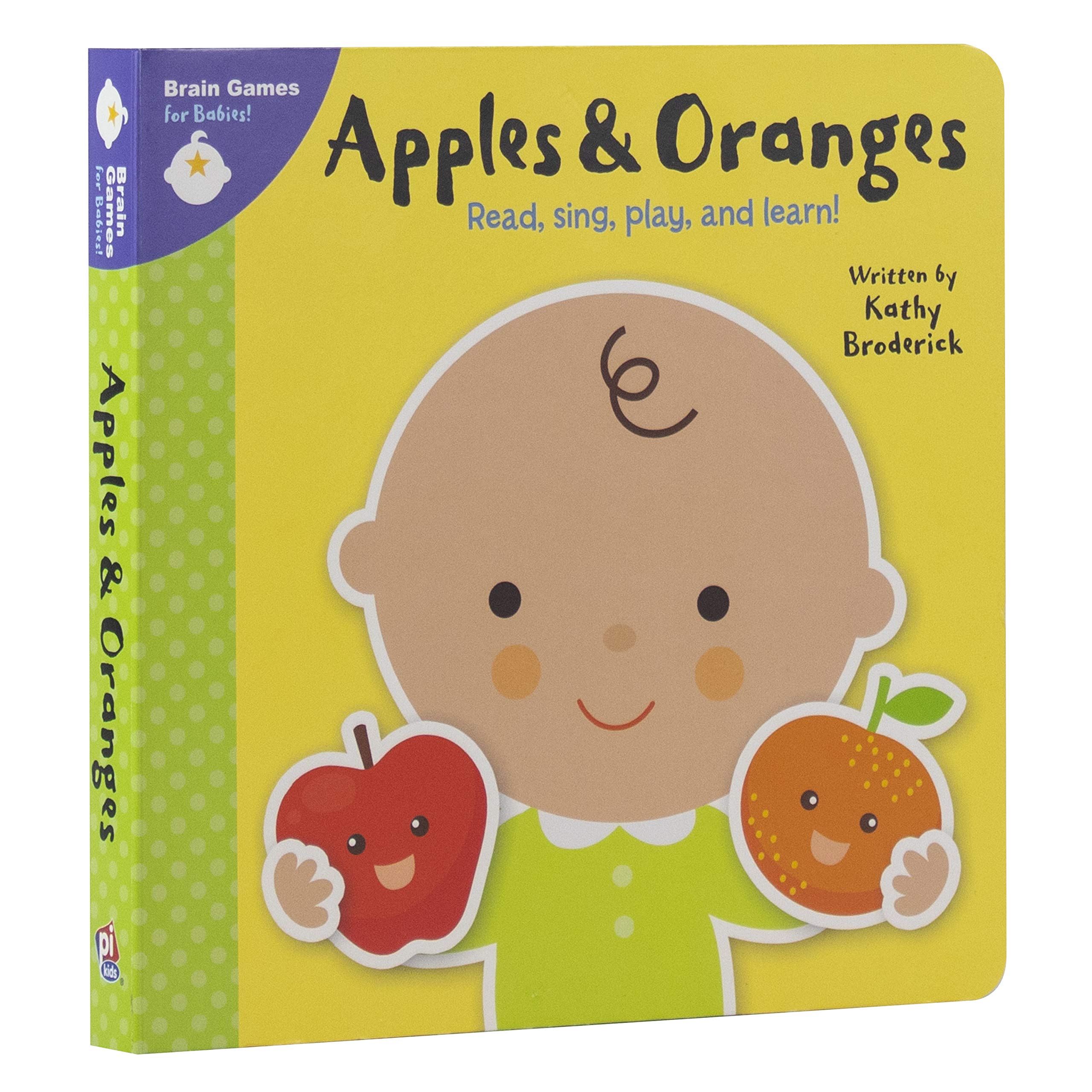 Brain Games for Babies: Apples & Oranges - Sing, Play & Learn with PI Kids | Fun Educational Activities for Toddlers at Home