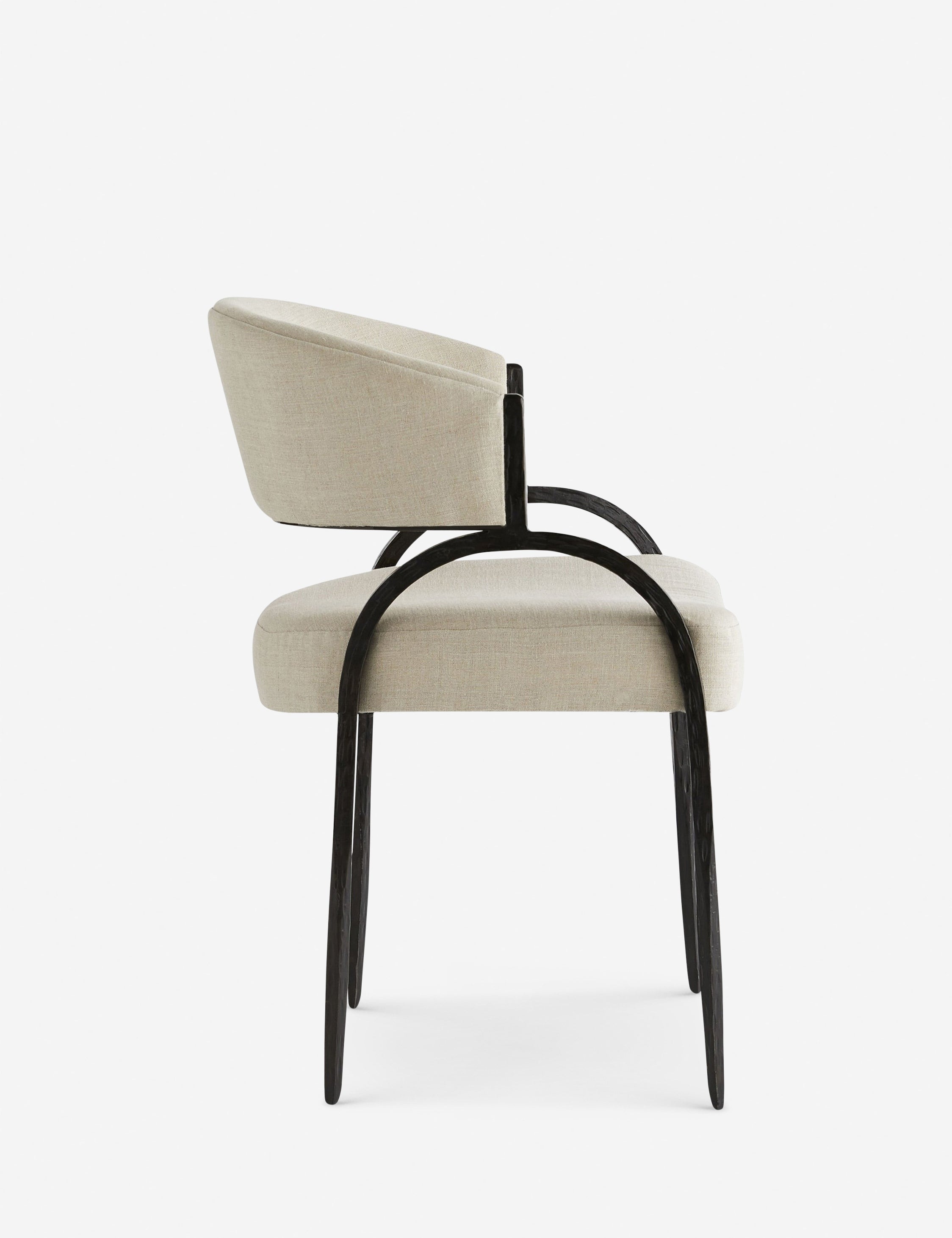 Bahati Accent Chair by Arteriors - Modern Upholstered Lounge Chair for Living Room, Bedroom & Office - Perfect for Reading Nook, Conversation Area or Home Decor