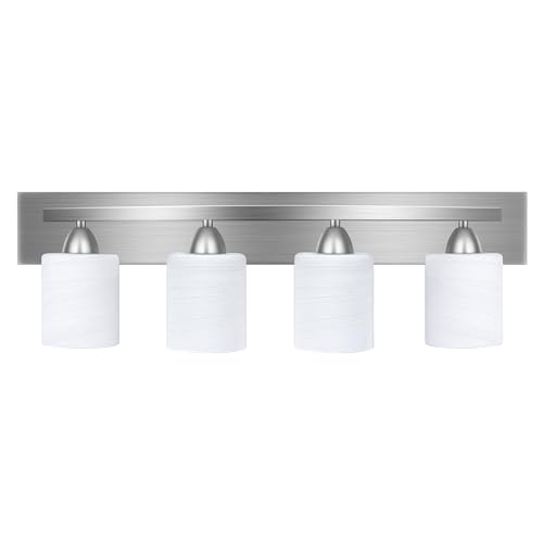 ‎Brushed Nickel-4-Light Only