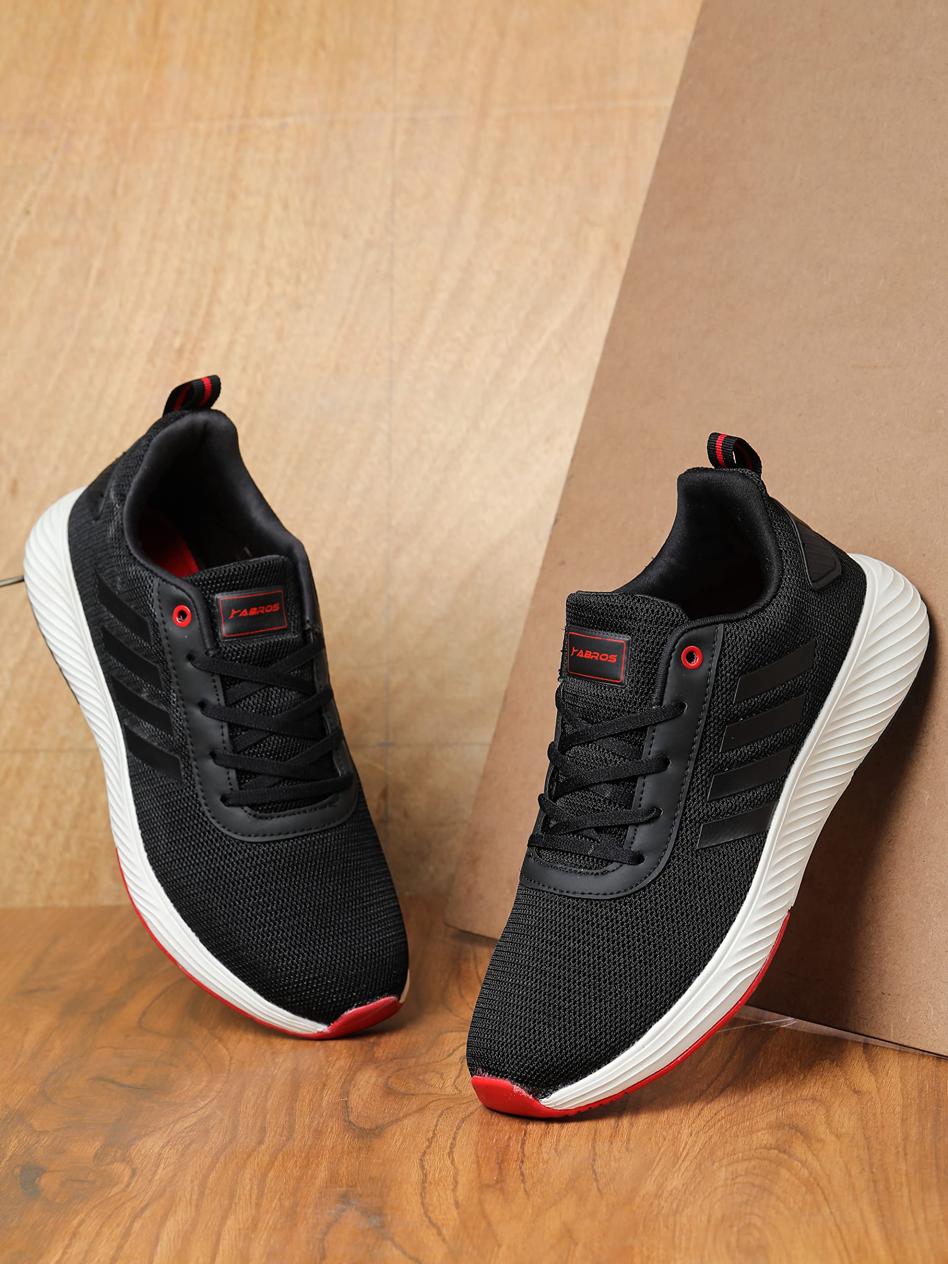 ABROS Men's Prime-N ASSG1112N Sports Shoes - Lightweight Running Shoes for Men, Breathable Casual Sneakers for Gym & Workout - Perfect for Jogging, Training, and Everyday Wear