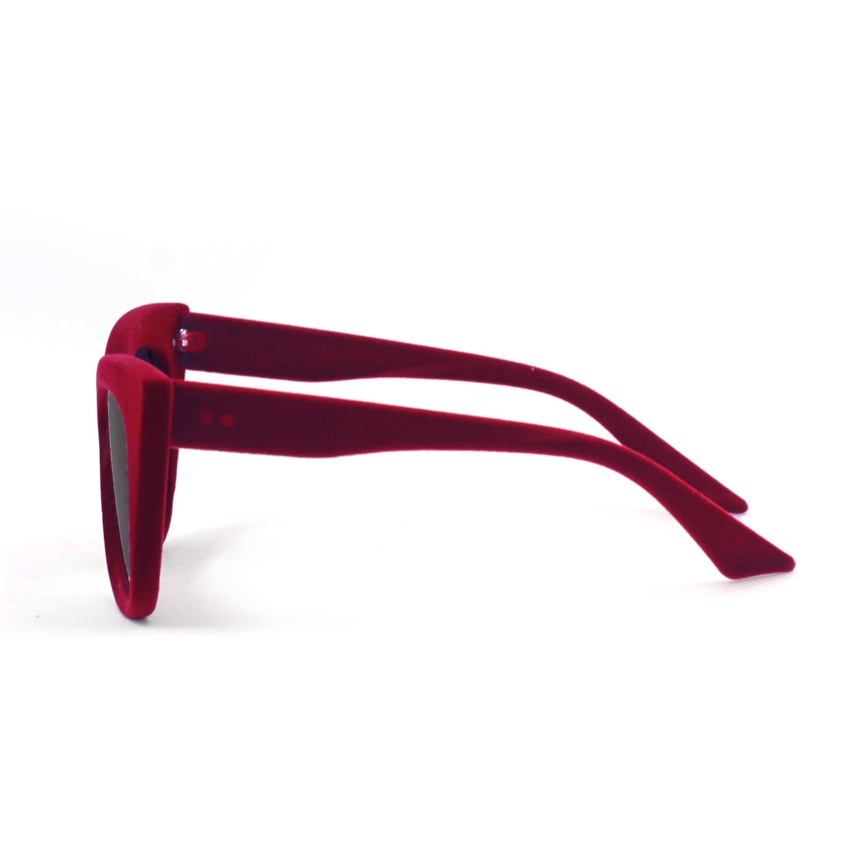 Venice Red Velvet Prescription Glasses - Stylish & Comfortable Eyewear for Women & Men | Perfect for Reading, Driving & Daily Use