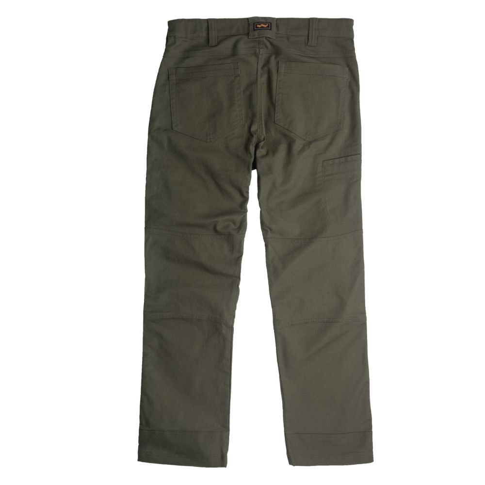Walls Ditchdigger All-Season Twill Double Knee Men's Work Pants YP96 - Olive Green | Durable Construction Workwear for Outdoor Labor, Farming & Heavy Duty Jobs
