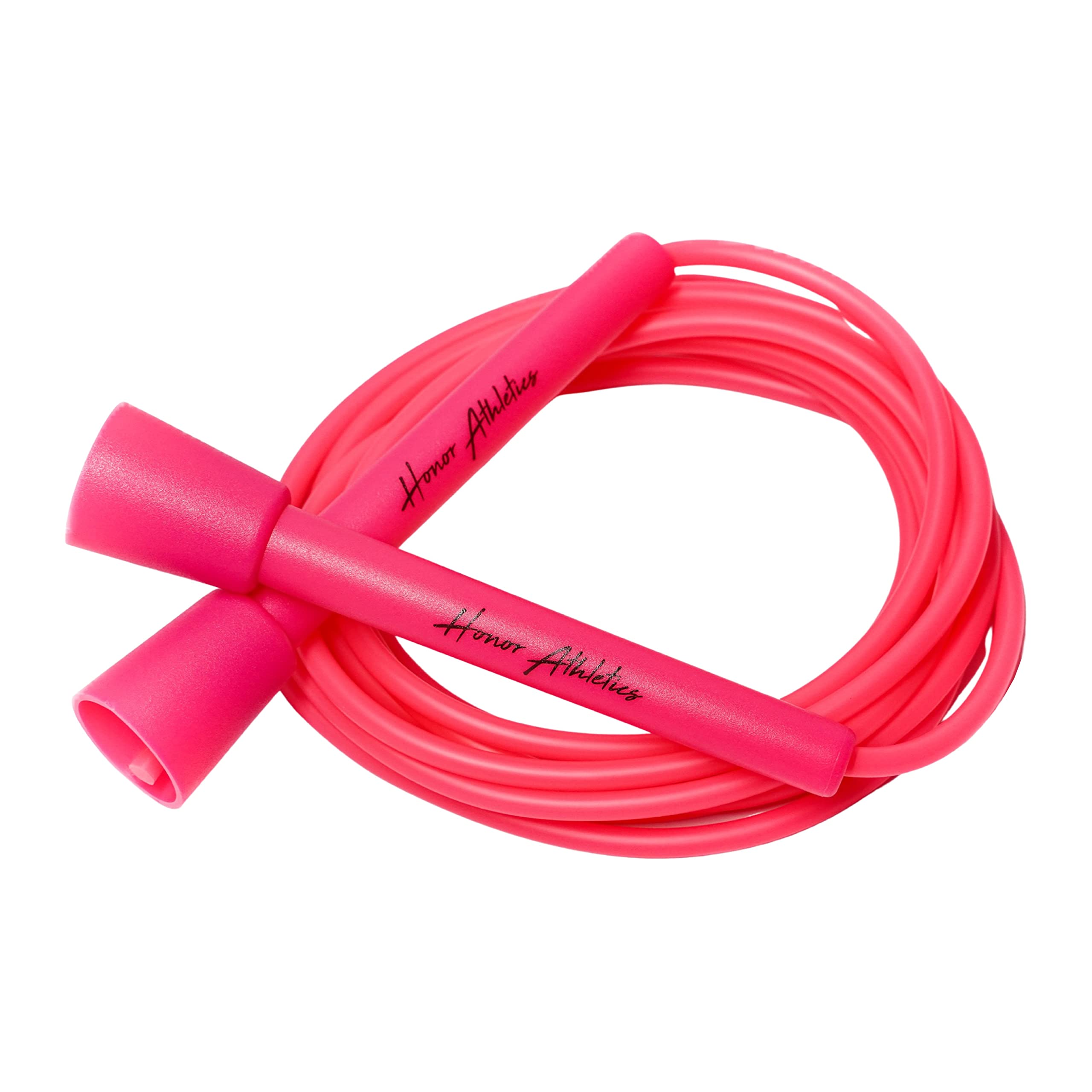 Honor Athletics Adjustable 10ft Speed Jump Rope - Best for Double Under Training, Boxing, MMA & Cardio Workouts - Professional Skipping Rope for Fitness, CrossFit & Home Exercise - Ideal for Athletes & Gym Enthusiasts