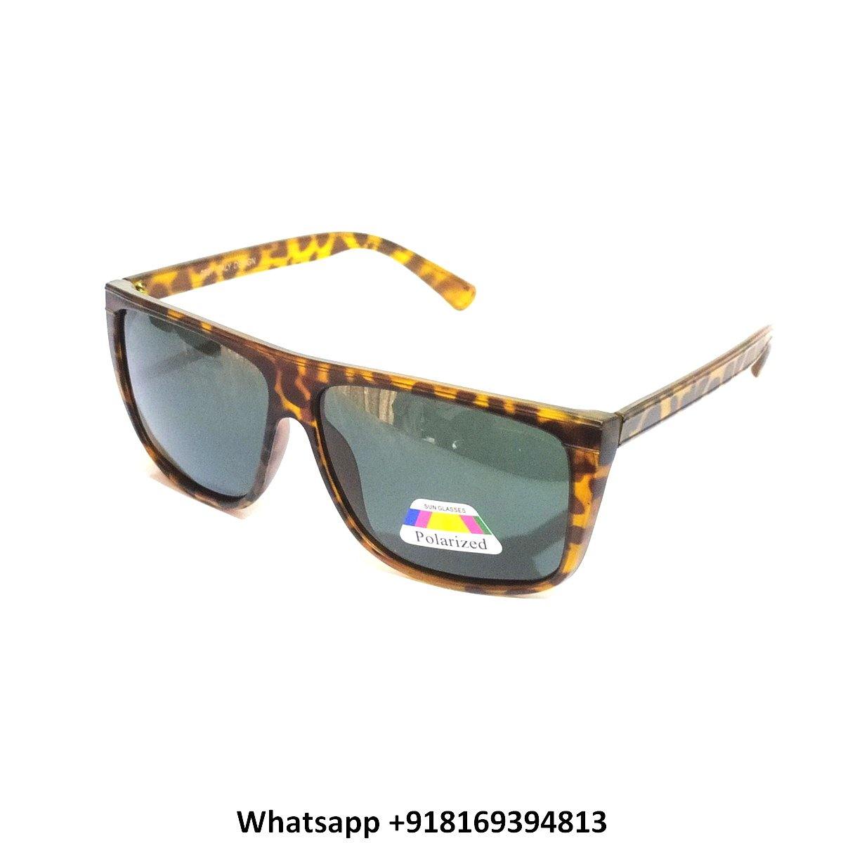 Trendy Square Polarized Sunglasses for Men & Women - UV Protection, Lightweight & Stylish - Perfect for Driving, Beach & Outdoor Activities | Model 2897DA