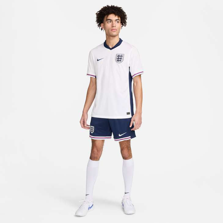 Nike 2024/25 England Home Men's Football Jersey - Authentic Official Soccer Shirt for Fans & Players - Perfect for Matchdays, Training & Casual Wear