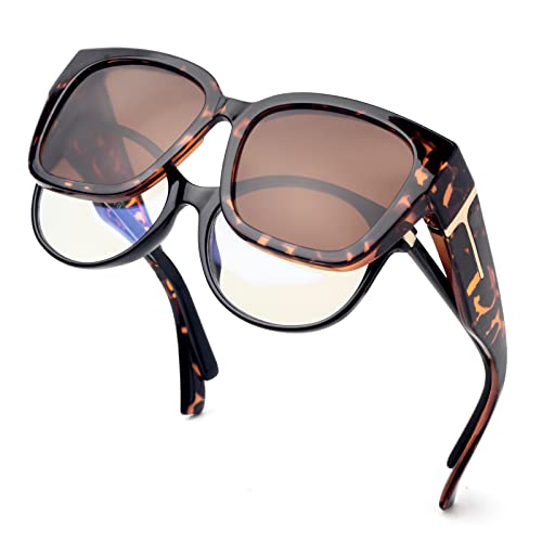 Brown Leopard Frame/Brown Lens
