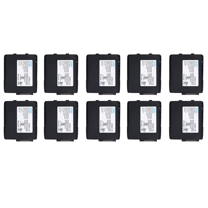 10pcs 4620mAh Replacement Batteries for Zebra Symbol TC70 TC75 TC72 TC77 TC70X - Compatible with BT-000318, 82-171249-01, 82-171249-02, BTRY-TC70X-46MA1-01, BTRY-TC7X-46MA2 - Long-Lasting Power for Barcode Scanners in Retail, Warehousing & Logistics