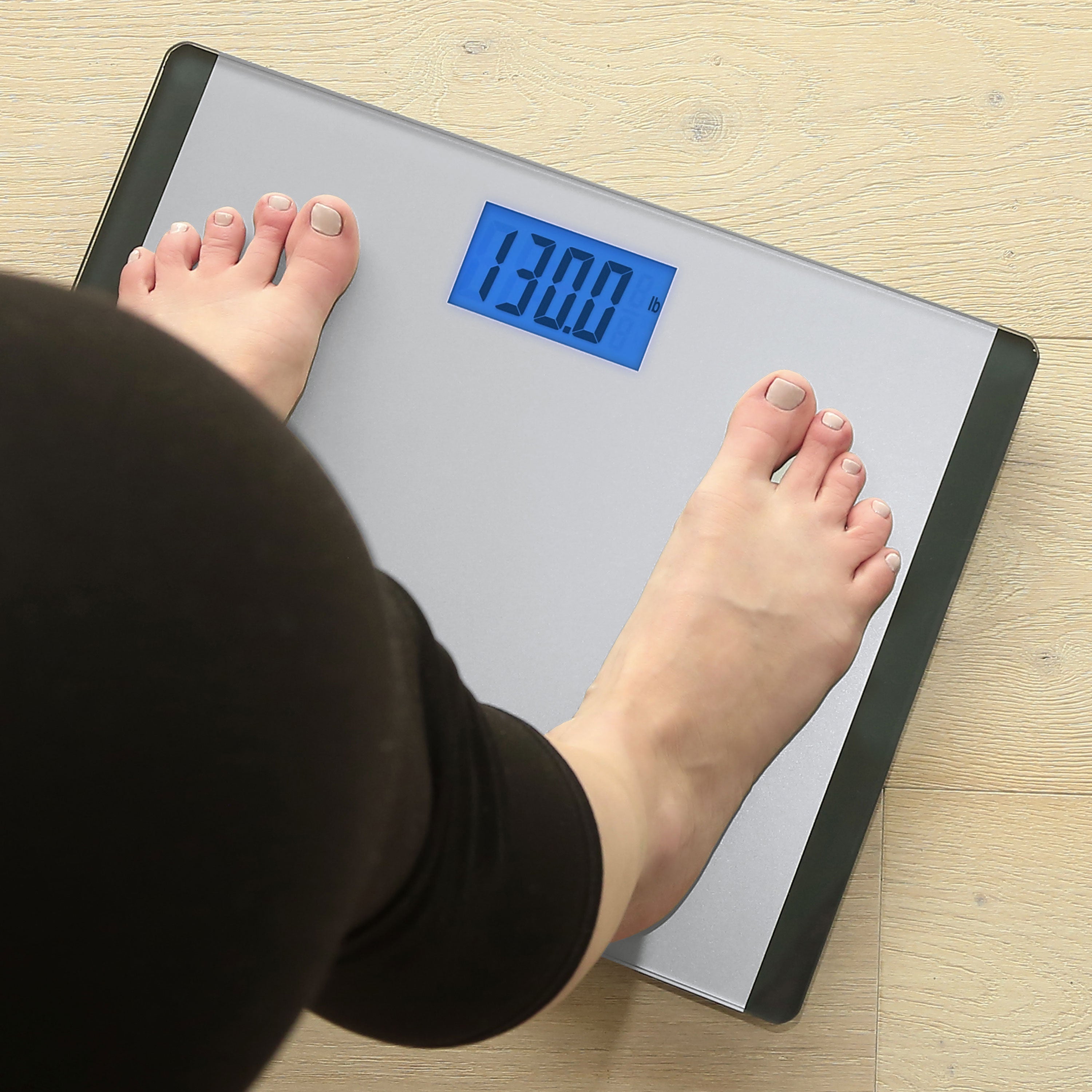 Escali Wide Body Platform Glass Digital Scale - High Precision Kitchen & Postal Scale for Cooking, Baking, Shipping | Perfect for Home, Office & Commercial Use