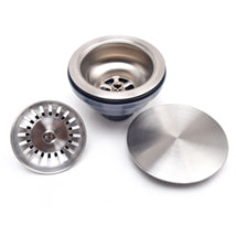 Stainless Steel Sink Strainer - Durable Kitchen Sink Drain Filter for Food Scraps & Debris - Perfect for Home, Restaurant & Commercial Use