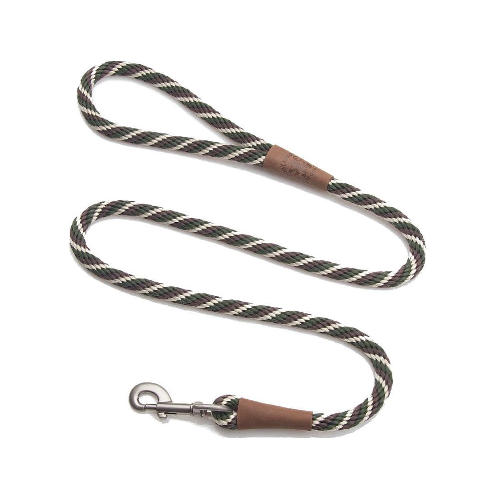 Mendota Products Snap Dog Leash - Heavy Duty Retractable Dog Leash for Medium & Large Dogs, Durable Nylon with Comfortable Padded Handle - Perfect for Walking, Running, Hiking & Outdoor Adventures