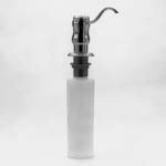 Newport Brass 124 Chesterfield Deck Mounted Soap and Lotion Dispenser - Polished Nickel Finish - Bathroom & Kitchen Sink Soap Dispenser - Modern Home Decor for Vanity Countertops