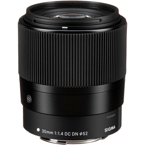 Sigma 30mm f/1.4 DC DN Contemporary Lens for Canon EF-M Mount - Fast Aperture Prime Lens for Portraits & Low Light Photography (Open Box)