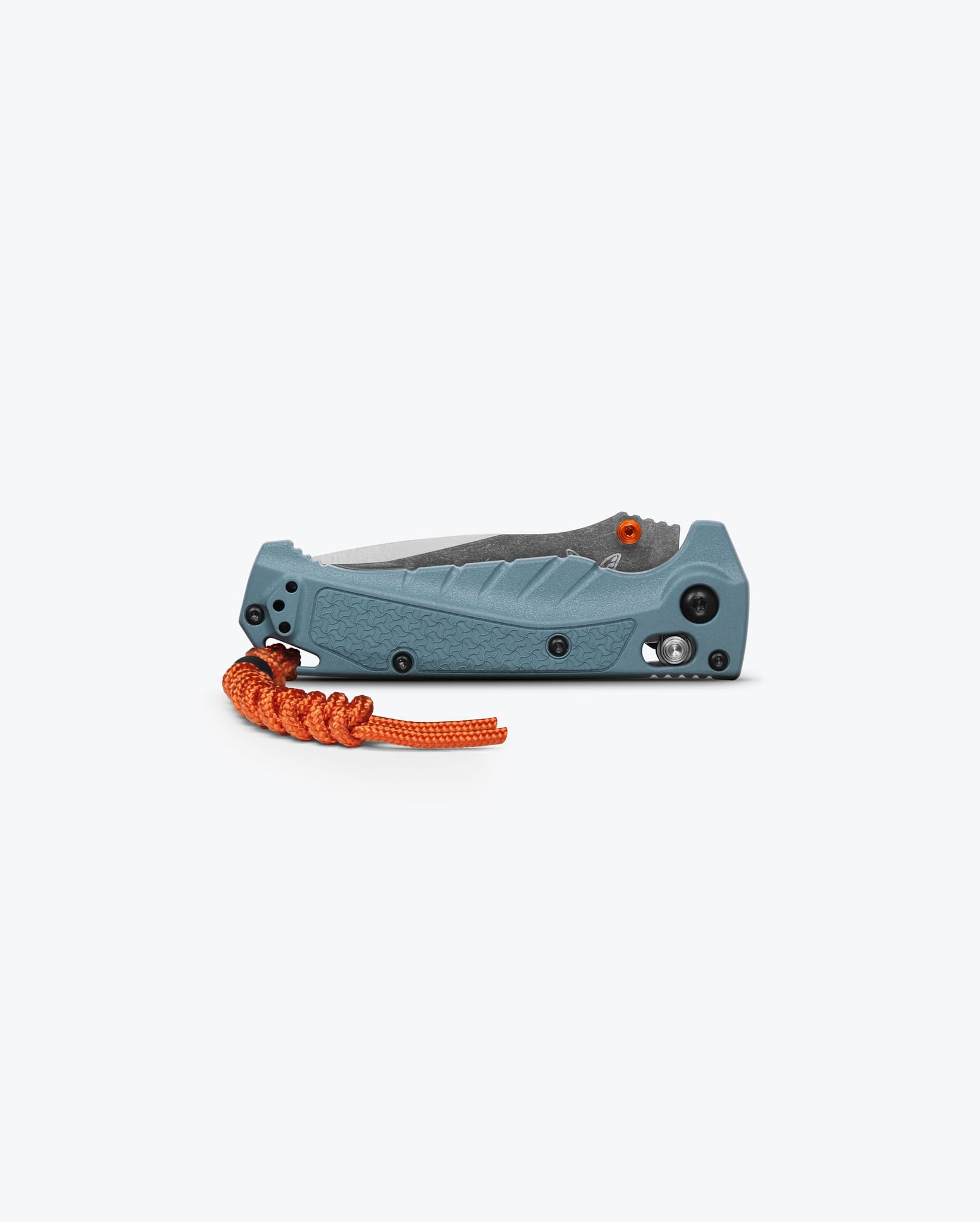 Mini Adira™ Folding Pocket Knife - Depth Blue Grivory® Handle with Drop Point Blade | EDC, Camping, Hiking & Outdoor Survival Tool
