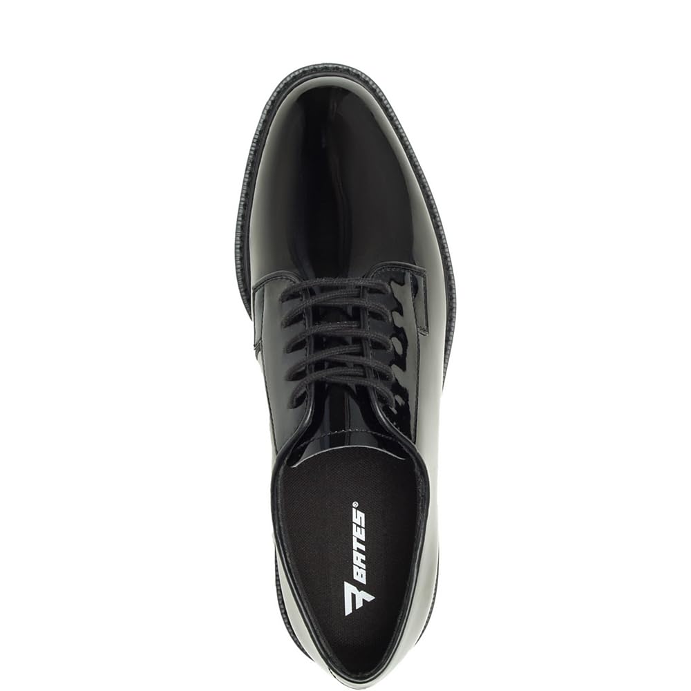 Bates Women's Sentry Oxford High Gloss Leather Shoes - Professional Work & Military Style for Women | Perfect for Office, Security Jobs & Everyday Wear