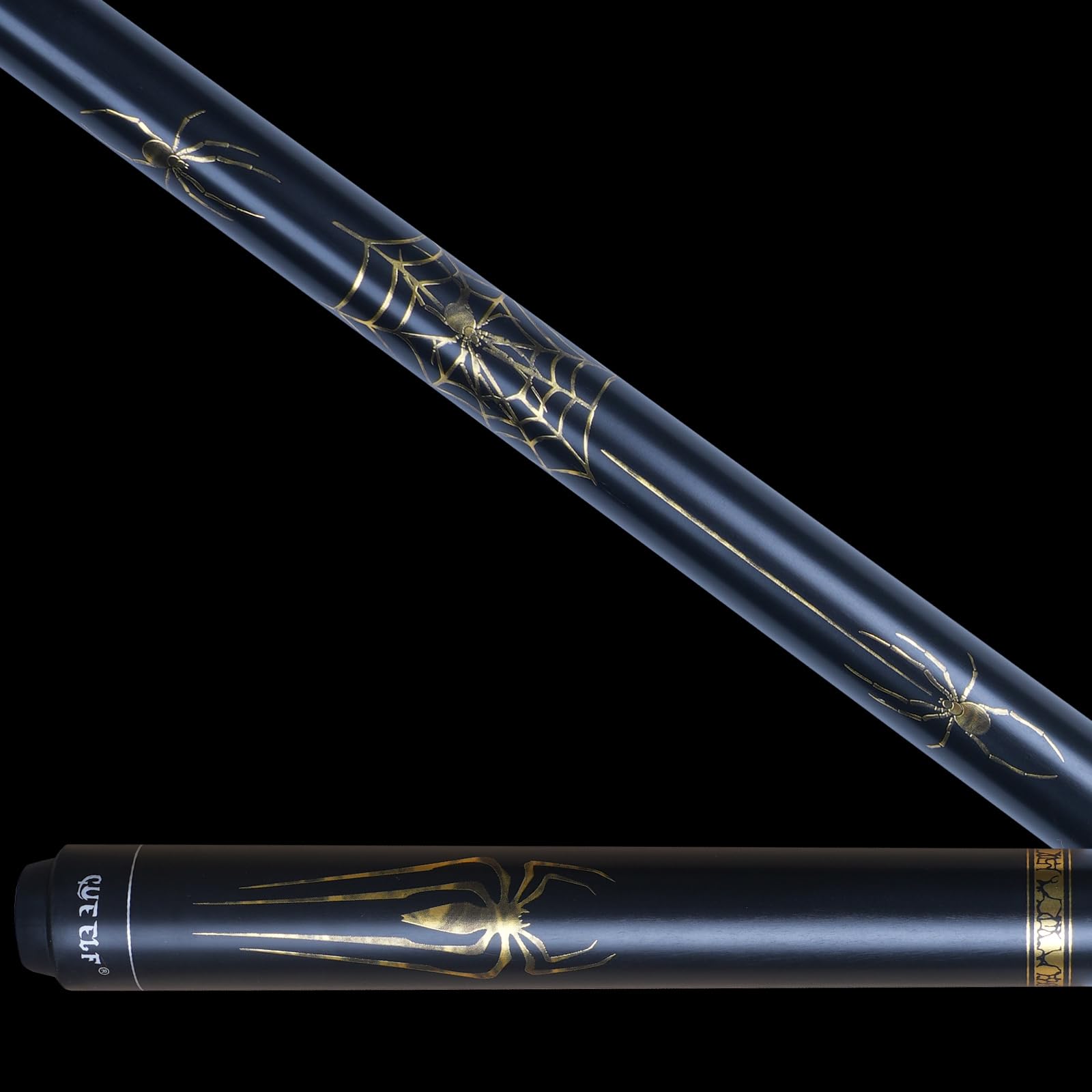 Professional Low Deflection Pool Cue Stick - Spider Billiard Cue with Carrying Case | Perfect for Tournament Play & Home Pool Tables