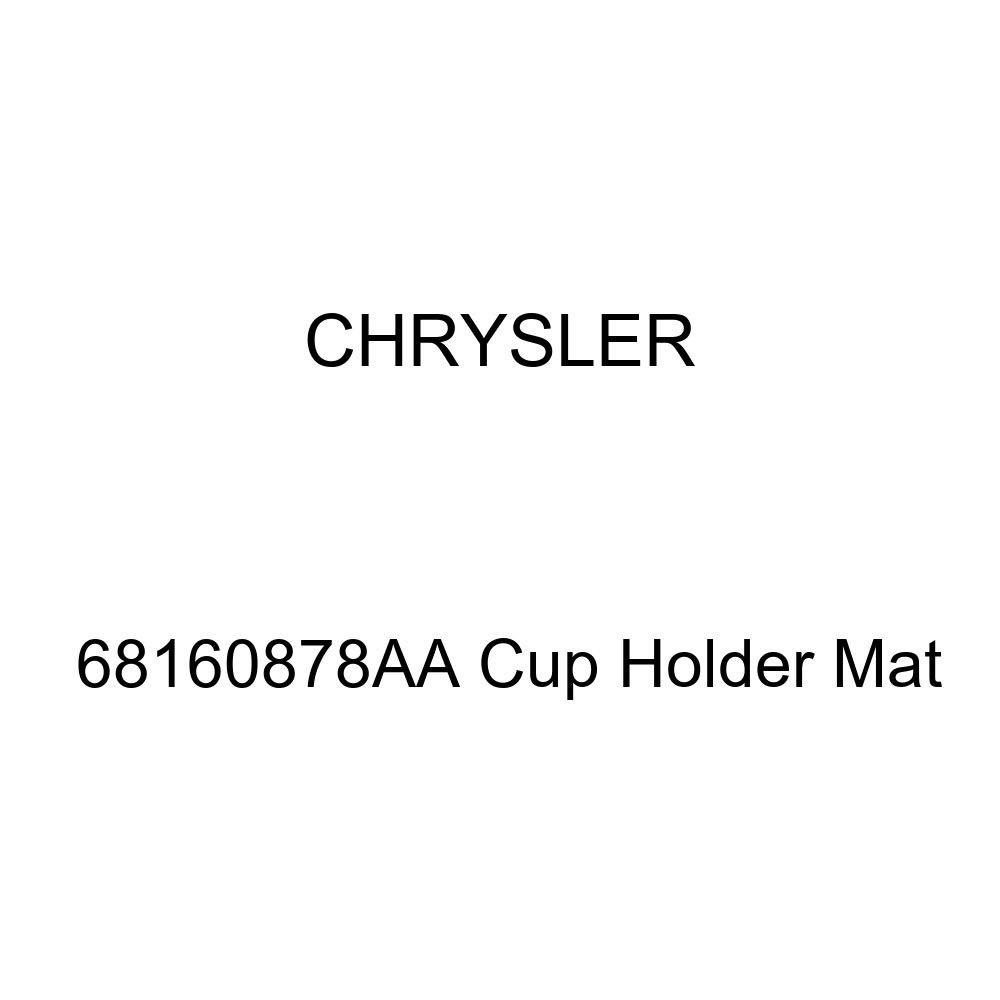 Genuine Chrysler 68160878AA Cup Holder Mat - Non-Slip Car Accessory for Dodge, Jeep, Ram Vehicles - Perfect for Road Trips & Daily Commutes
