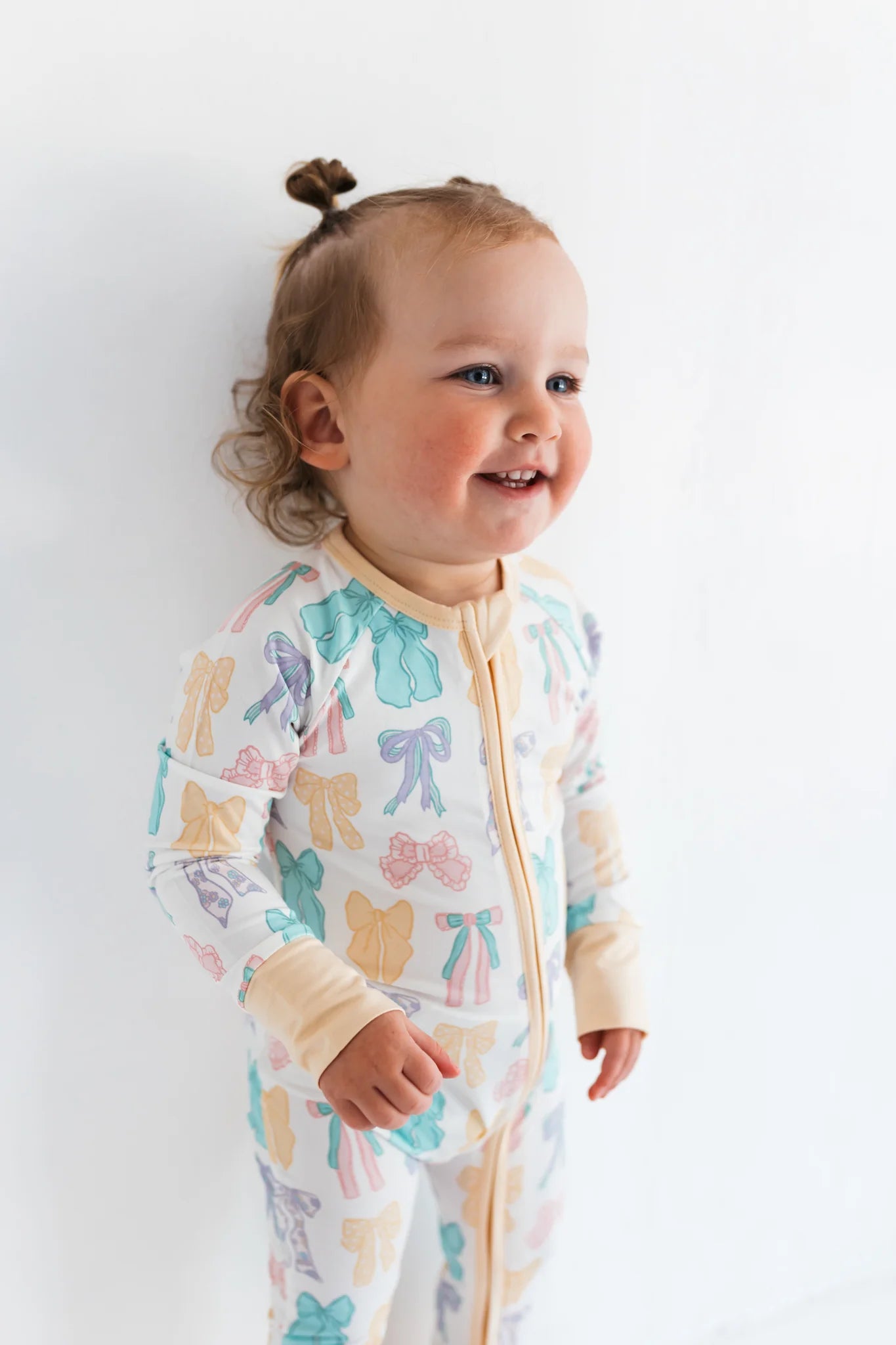Easter Bunny Zippered Romper for Baby Girls & Boys - Cute Easter Outfit for Holiday Photos & Spring Celebrations
