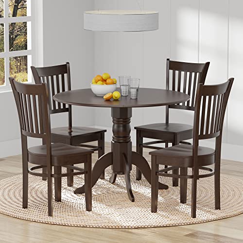 Dark Walnut Table + Dark Walnut Chairs